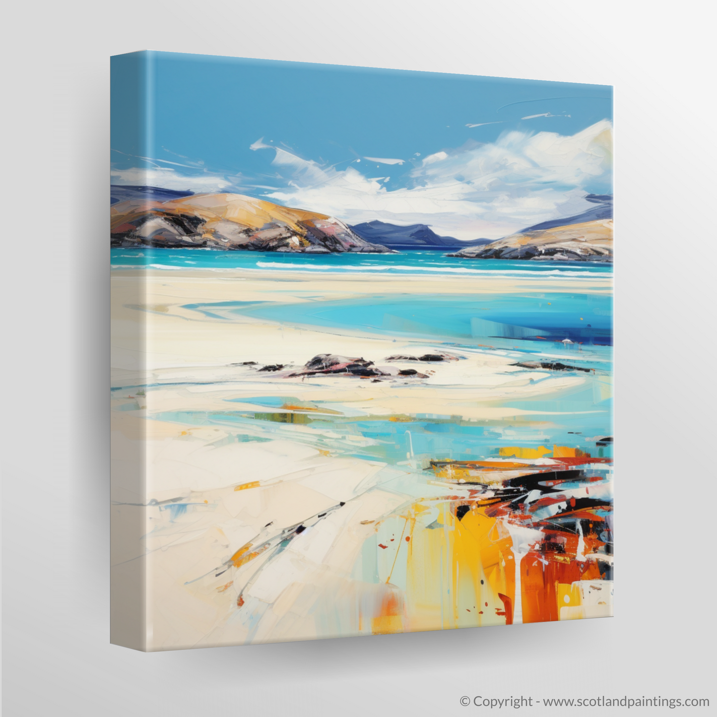 Canvas Print of Luskentyre Beach, Isle of Harris