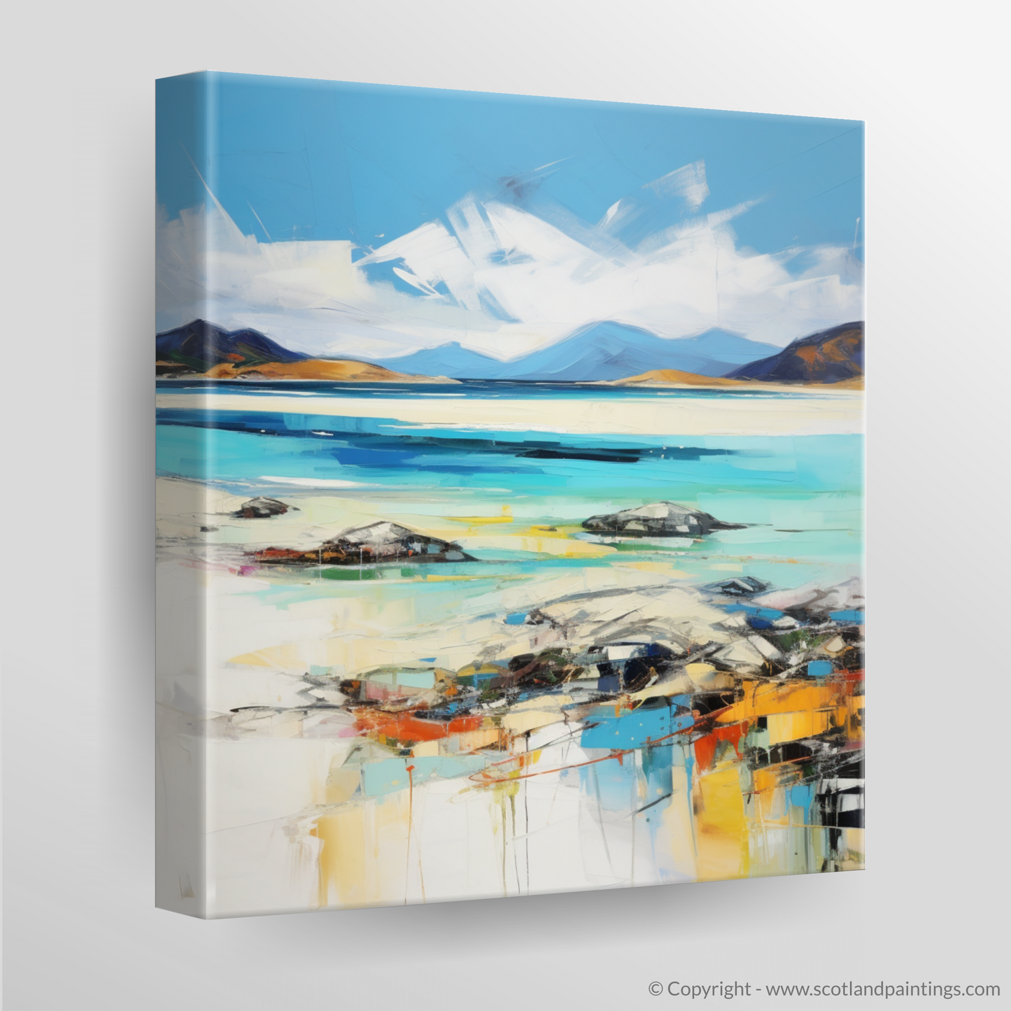 Canvas Print of Luskentyre Beach, Isle of Harris