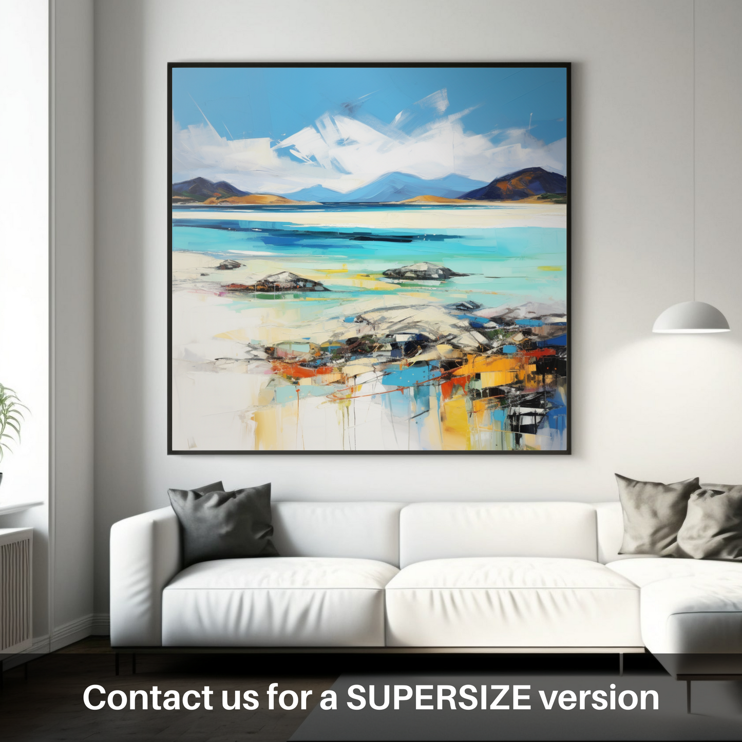 Huge supersize print of Luskentyre Beach, Isle of Harris