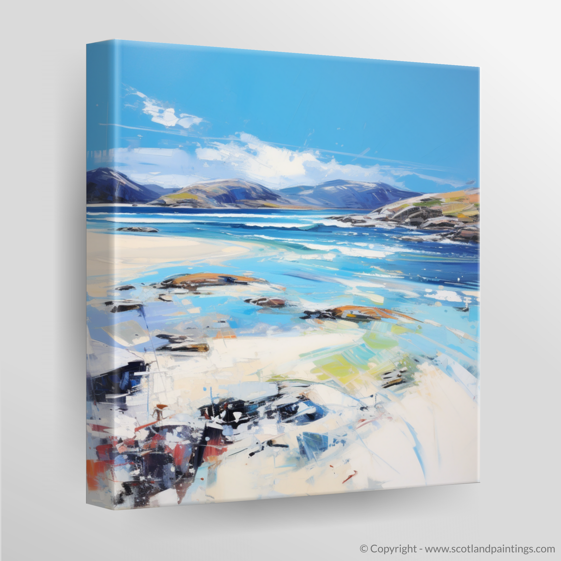 Canvas Print of Luskentyre Beach, Isle of Harris