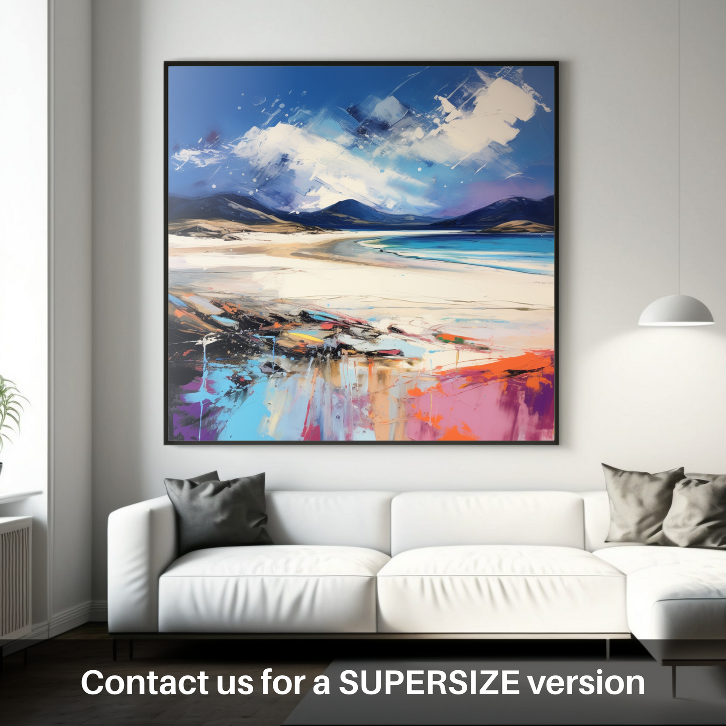 Huge supersize print of Luskentyre Beach, Isle of Harris