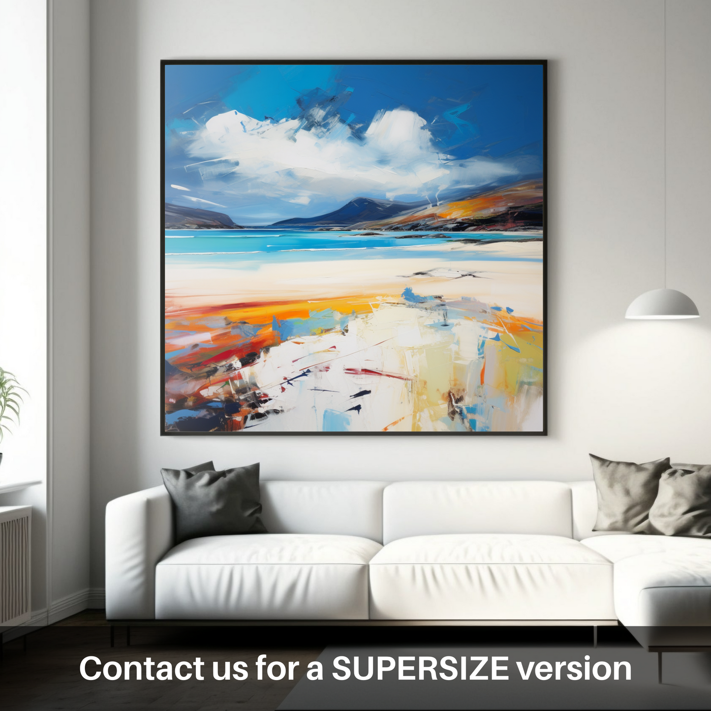 Huge supersize print of Luskentyre Beach, Isle of Harris