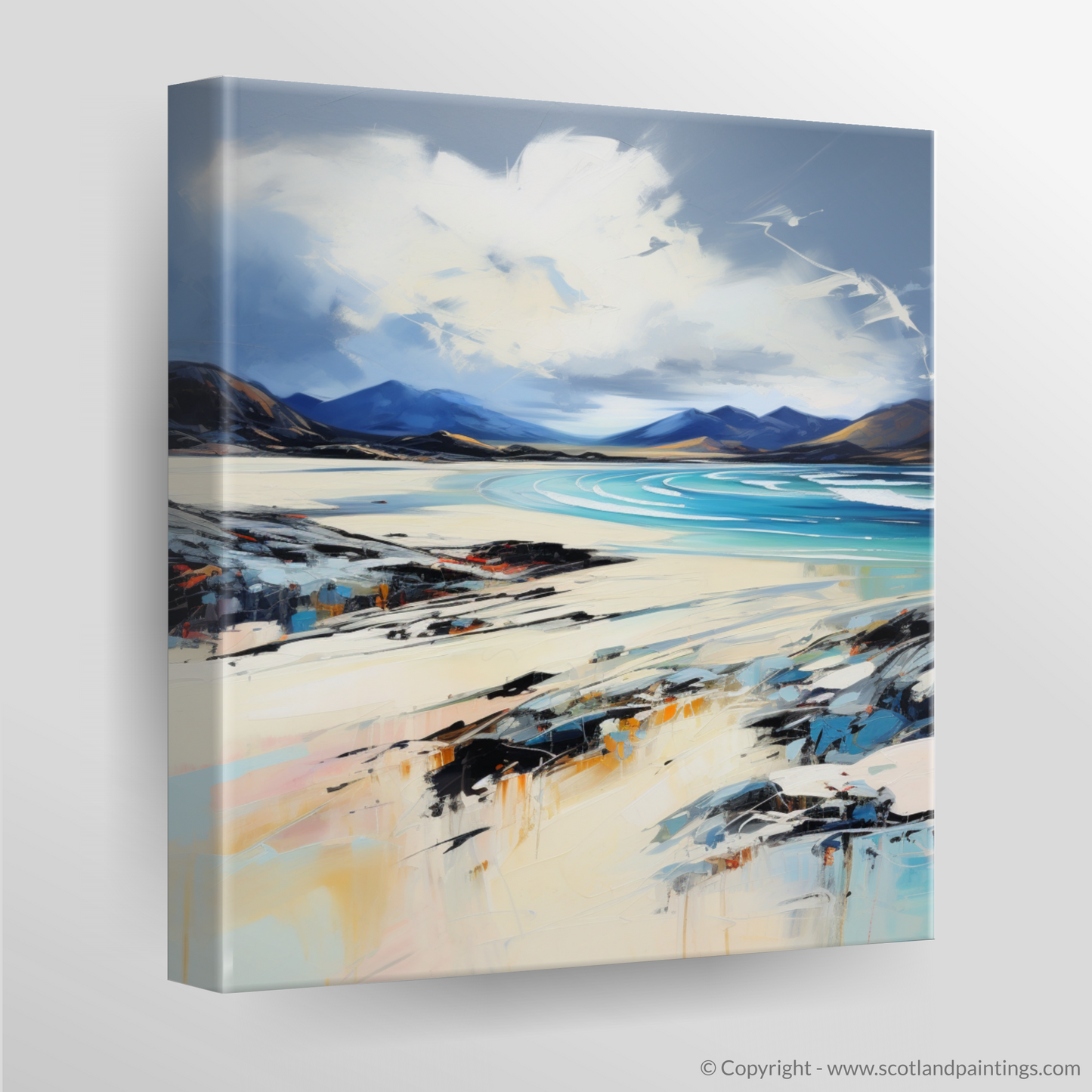 Canvas Print of Luskentyre Beach, Isle of Harris