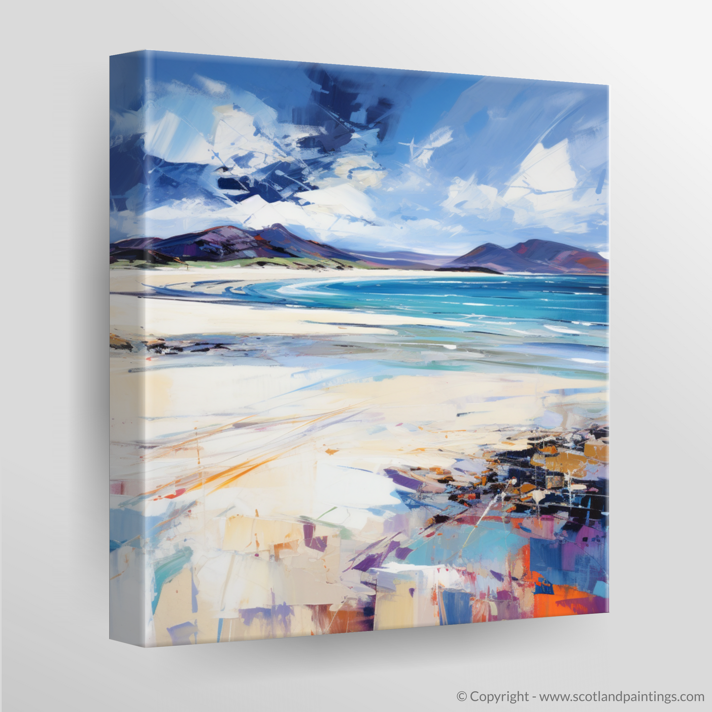 Canvas Print of Luskentyre Beach, Isle of Harris