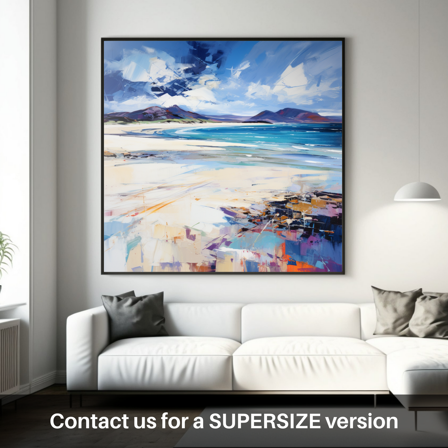 Huge supersize print of Luskentyre Beach, Isle of Harris