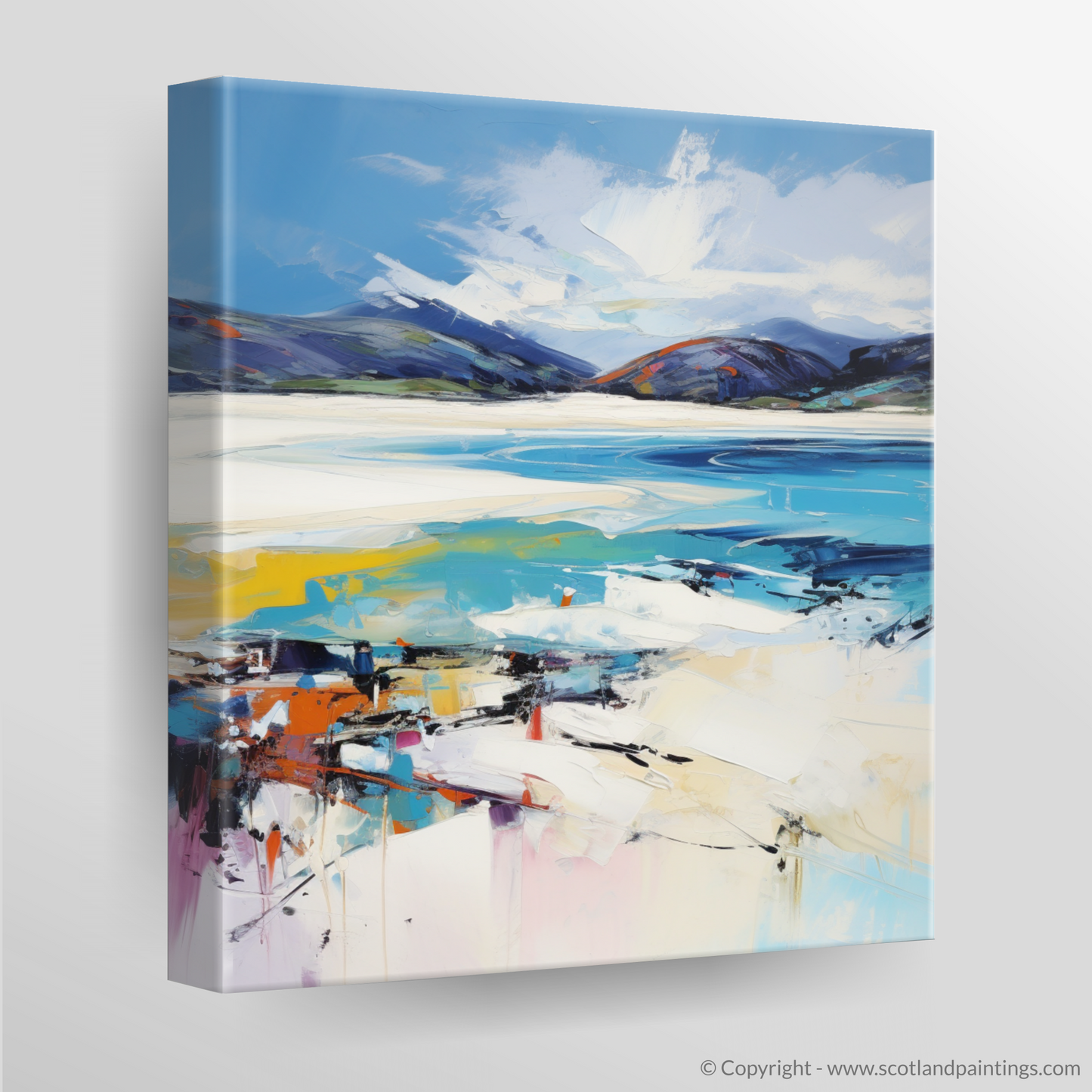 Canvas Print of Luskentyre Beach, Isle of Harris