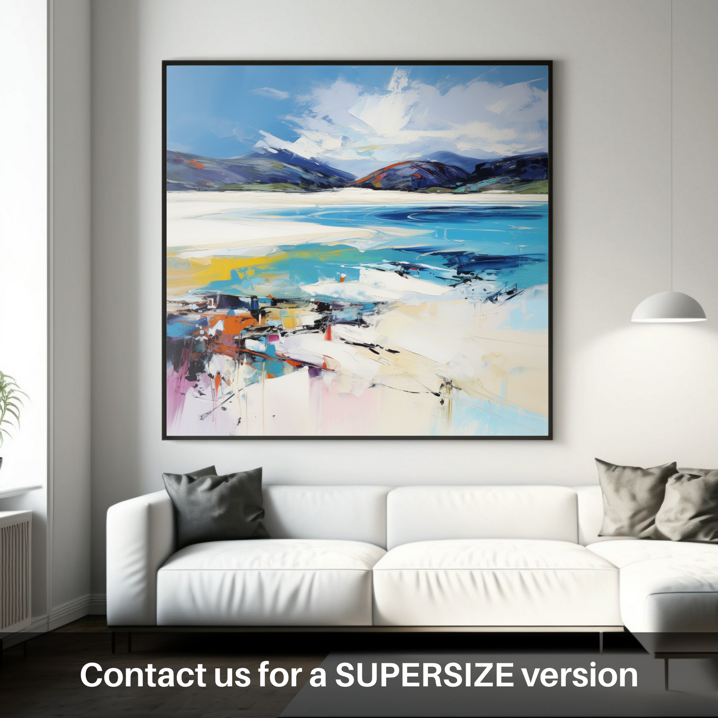 Huge supersize print of Luskentyre Beach, Isle of Harris