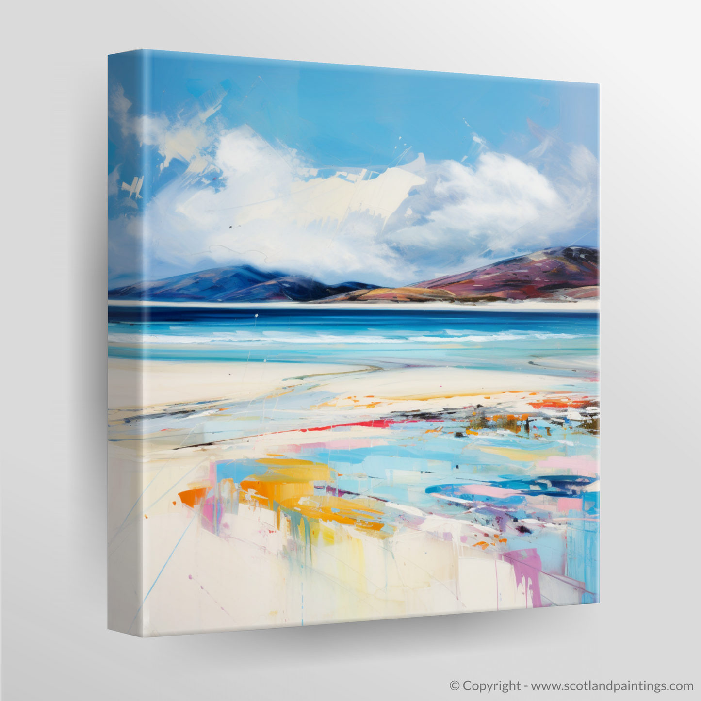 Canvas Print of Luskentyre Beach, Isle of Harris