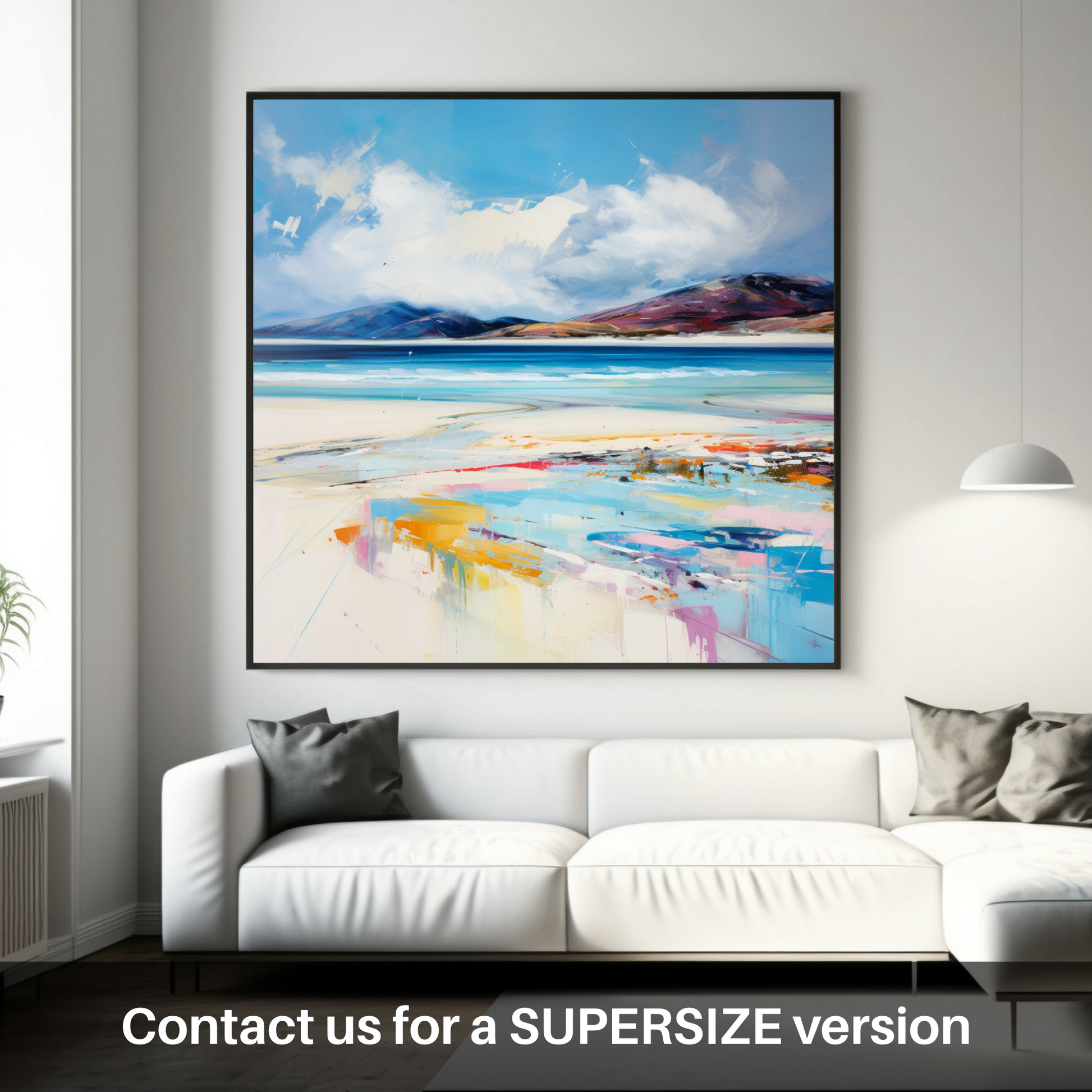 Huge supersize print of Luskentyre Beach, Isle of Harris