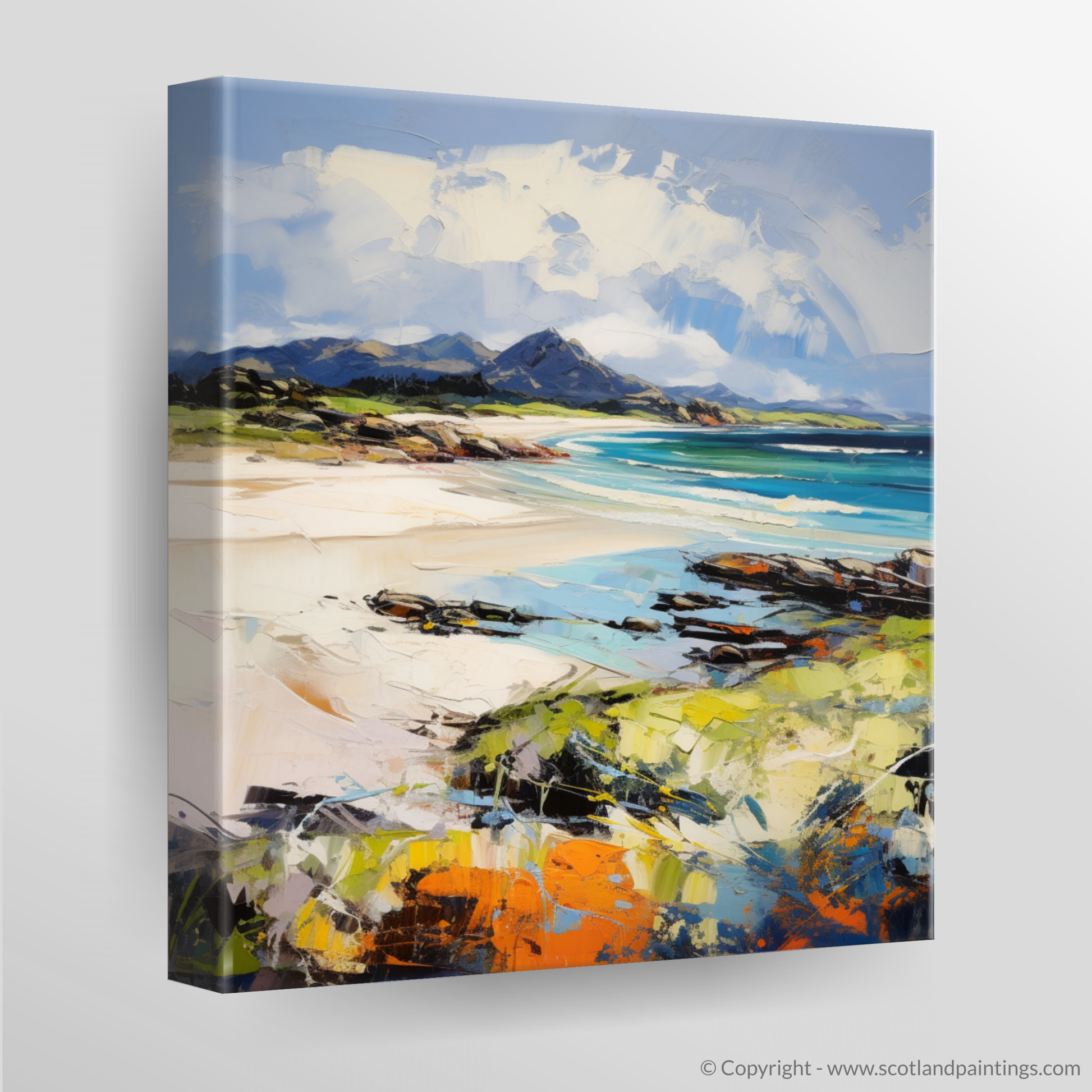 Canvas Print of Camusdarach Beach, Arisaig