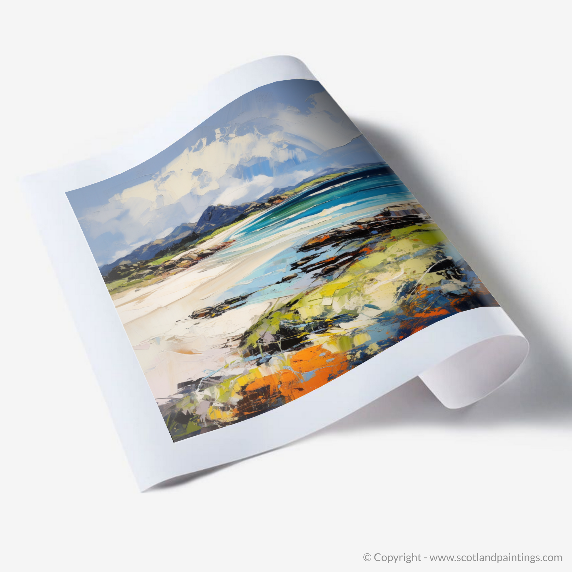 Art Print of Camusdarach Beach, Arisaig