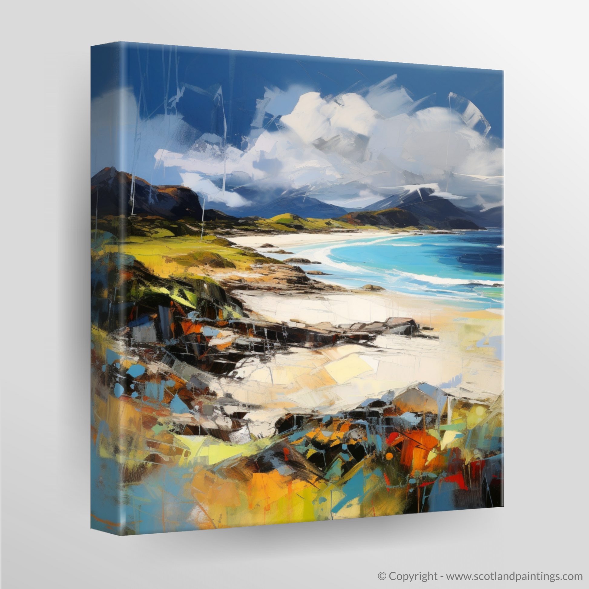 Canvas Print of Camusdarach Beach, Arisaig