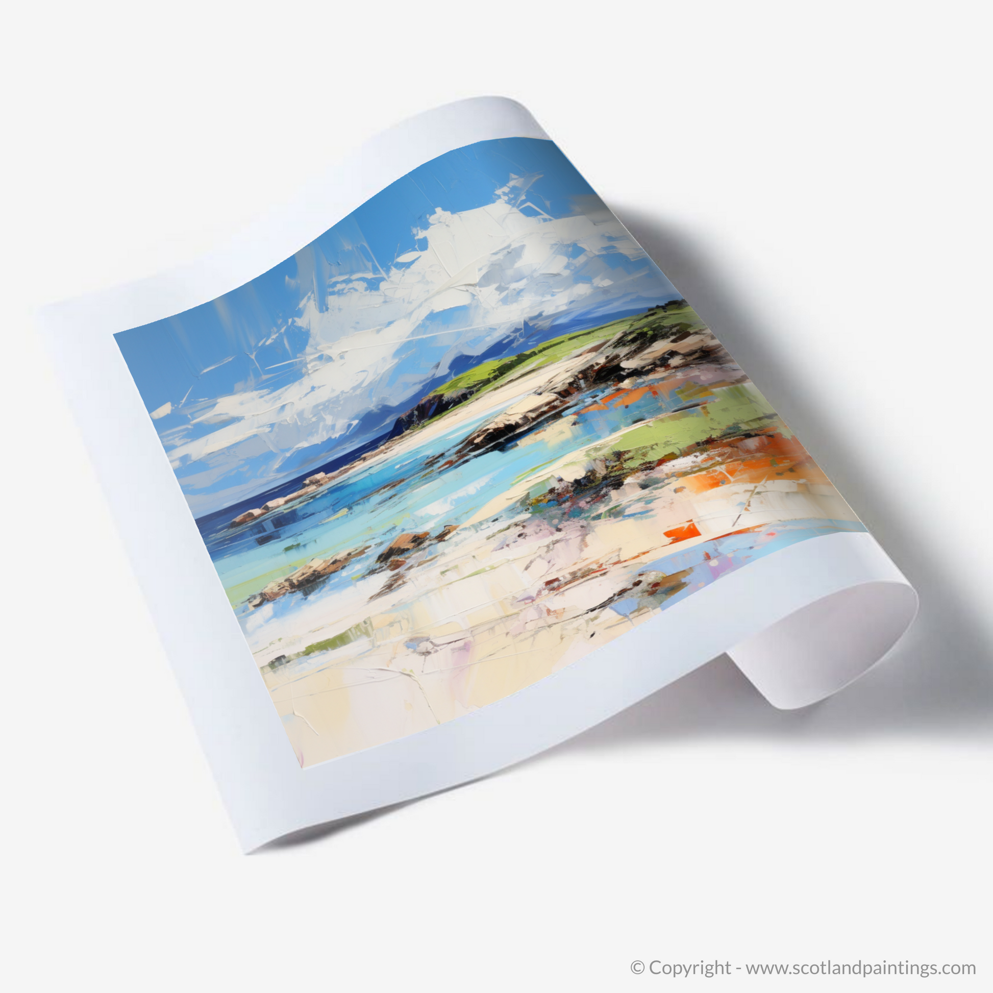 Art Print of Camusdarach Beach, Arisaig