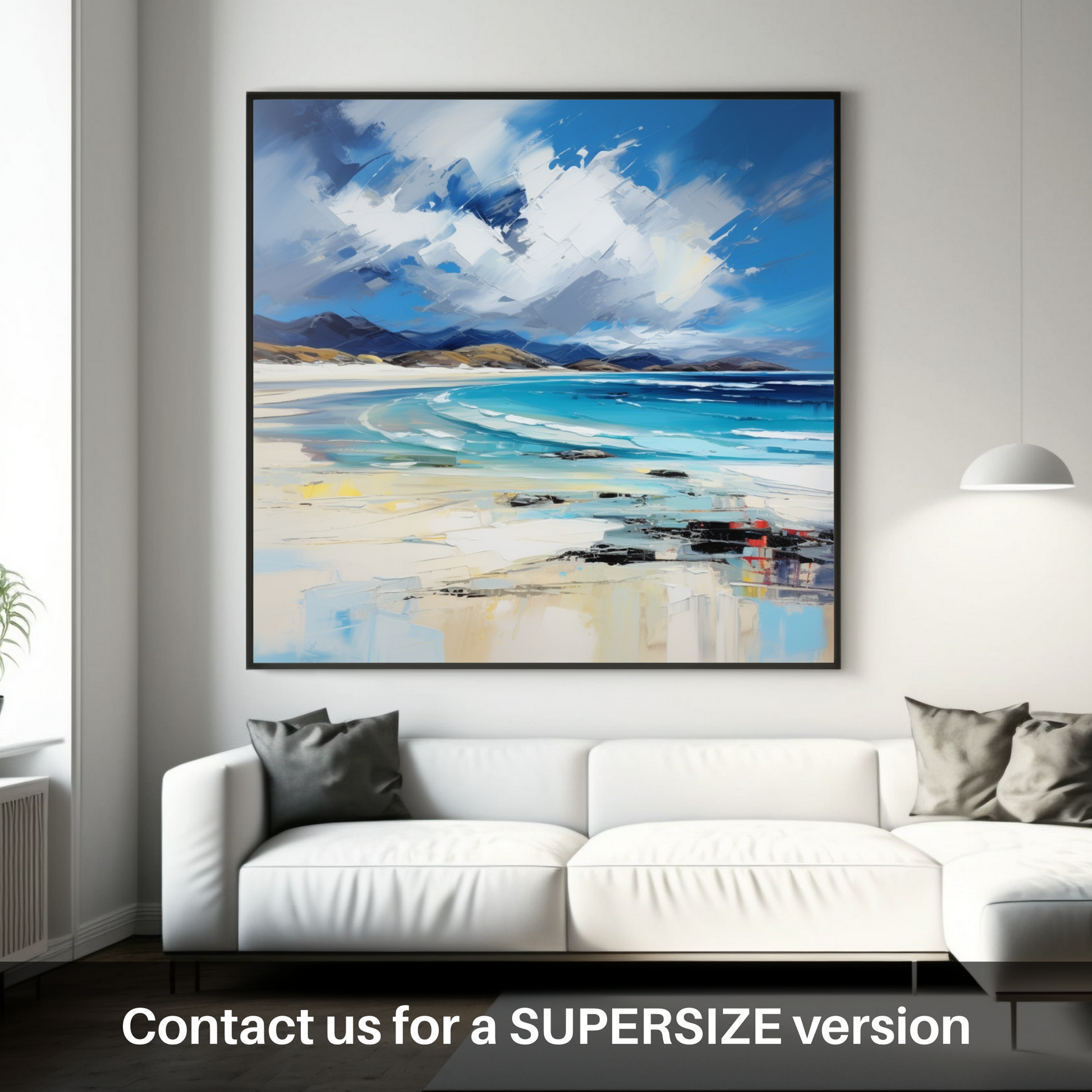 Huge supersize print of Luskentyre Beach, Isle of Harris