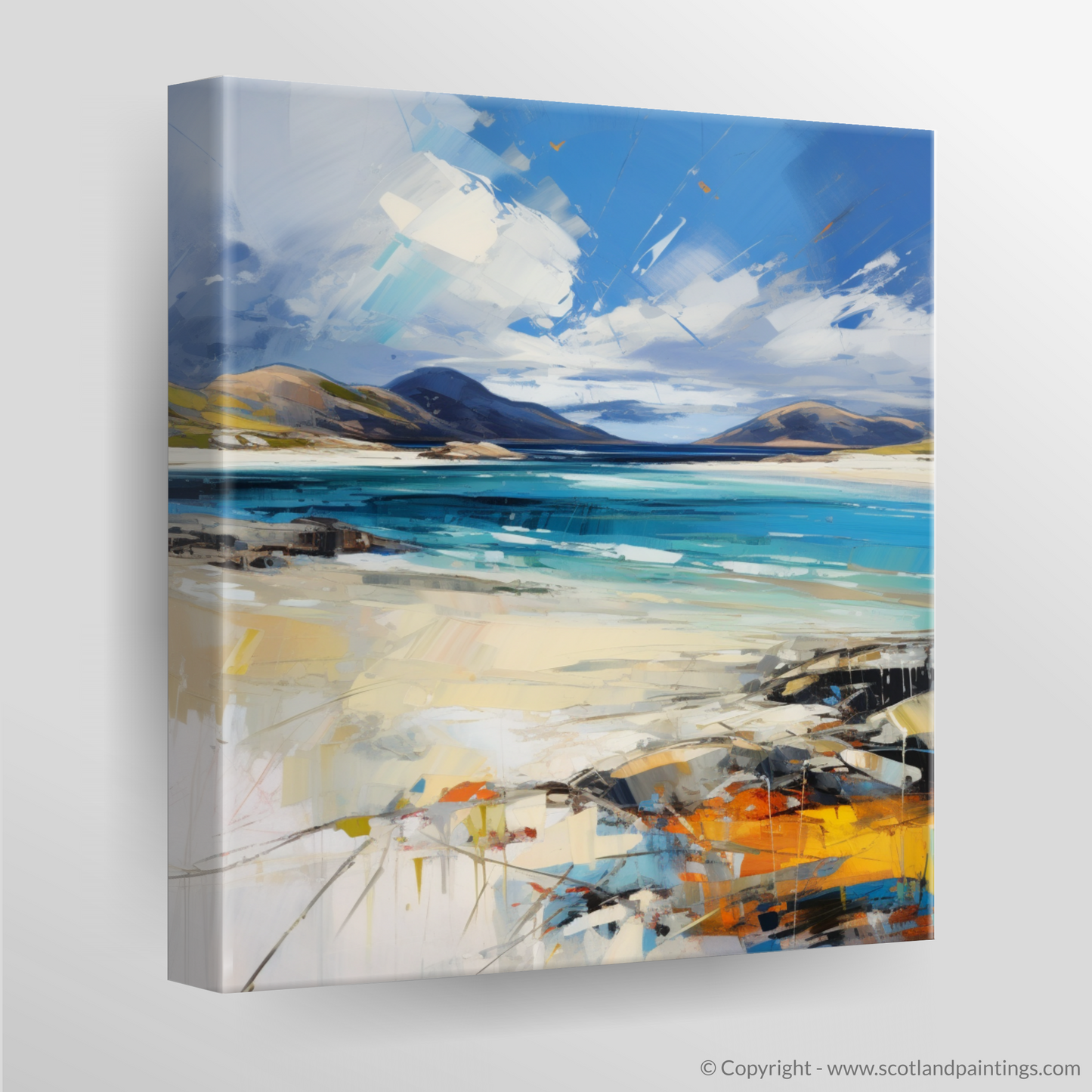 Canvas Print of Luskentyre Beach, Isle of Harris