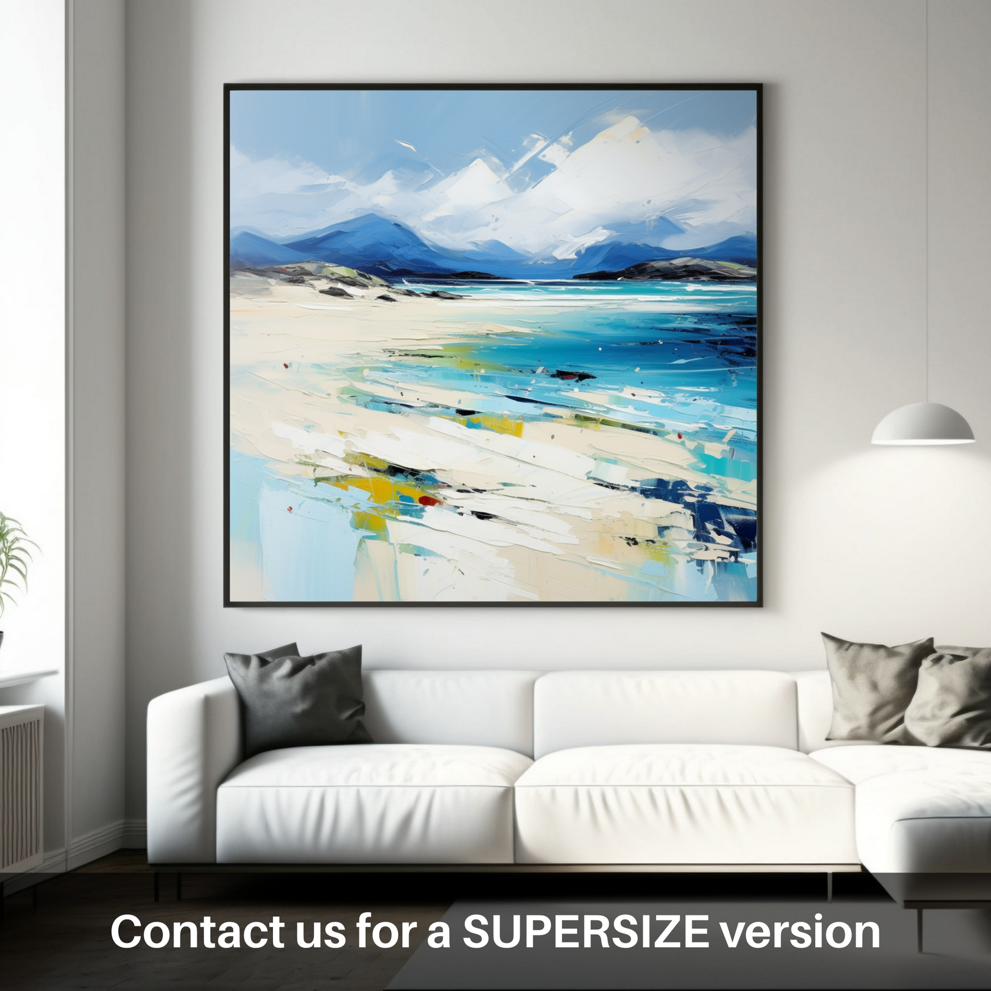 Huge supersize print of Luskentyre Beach, Isle of Harris