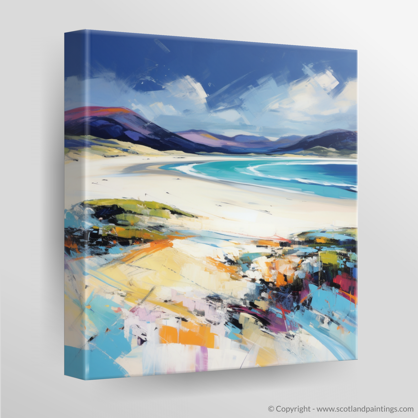 Canvas Print of Luskentyre Beach, Isle of Harris