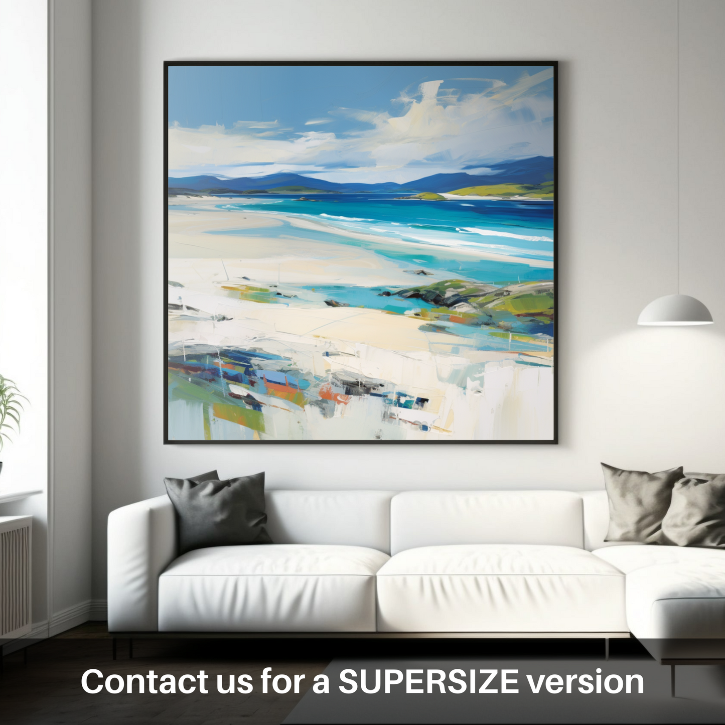 Huge supersize print of Luskentyre Beach, Isle of Harris