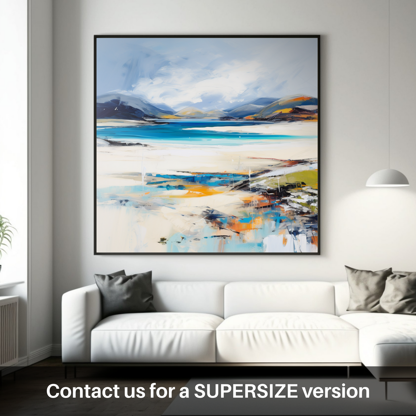 Huge supersize print of Luskentyre Beach, Isle of Harris