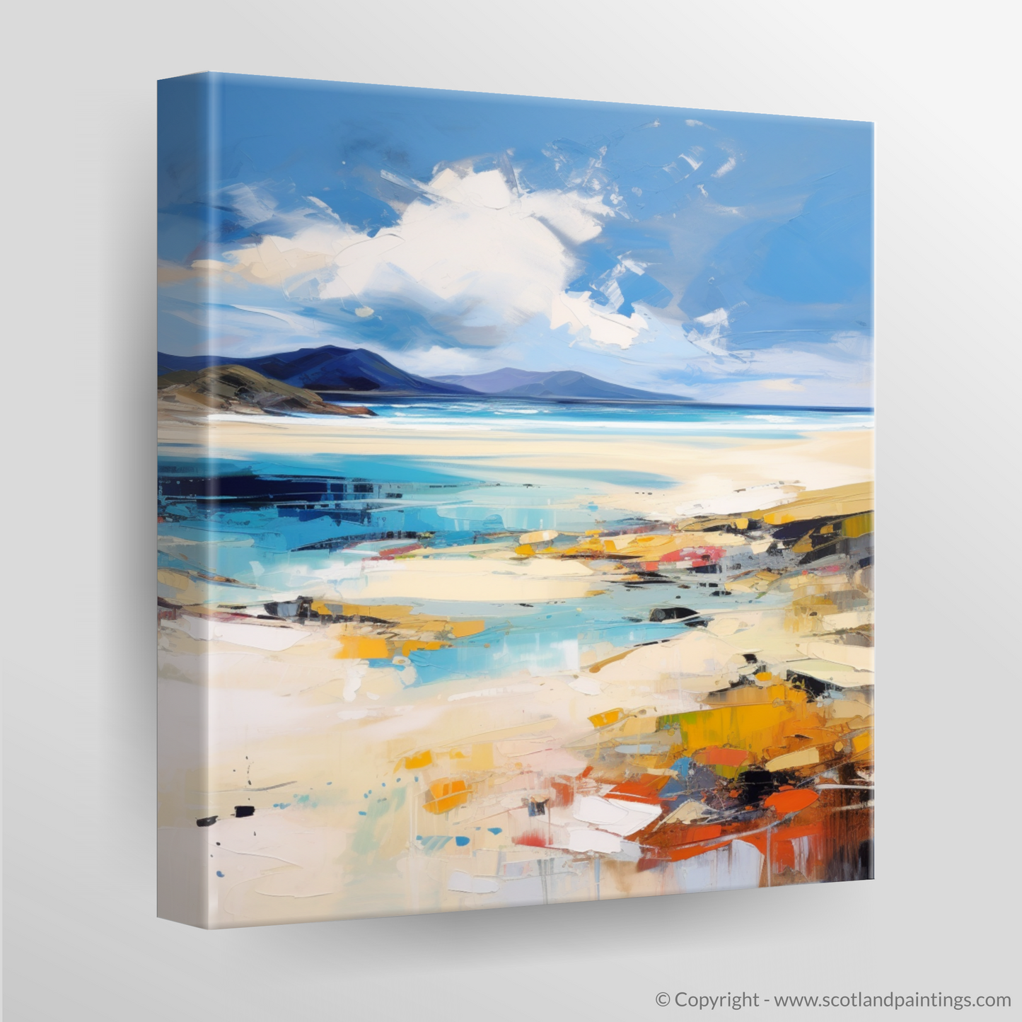 Canvas Print of Luskentyre Beach, Isle of Harris