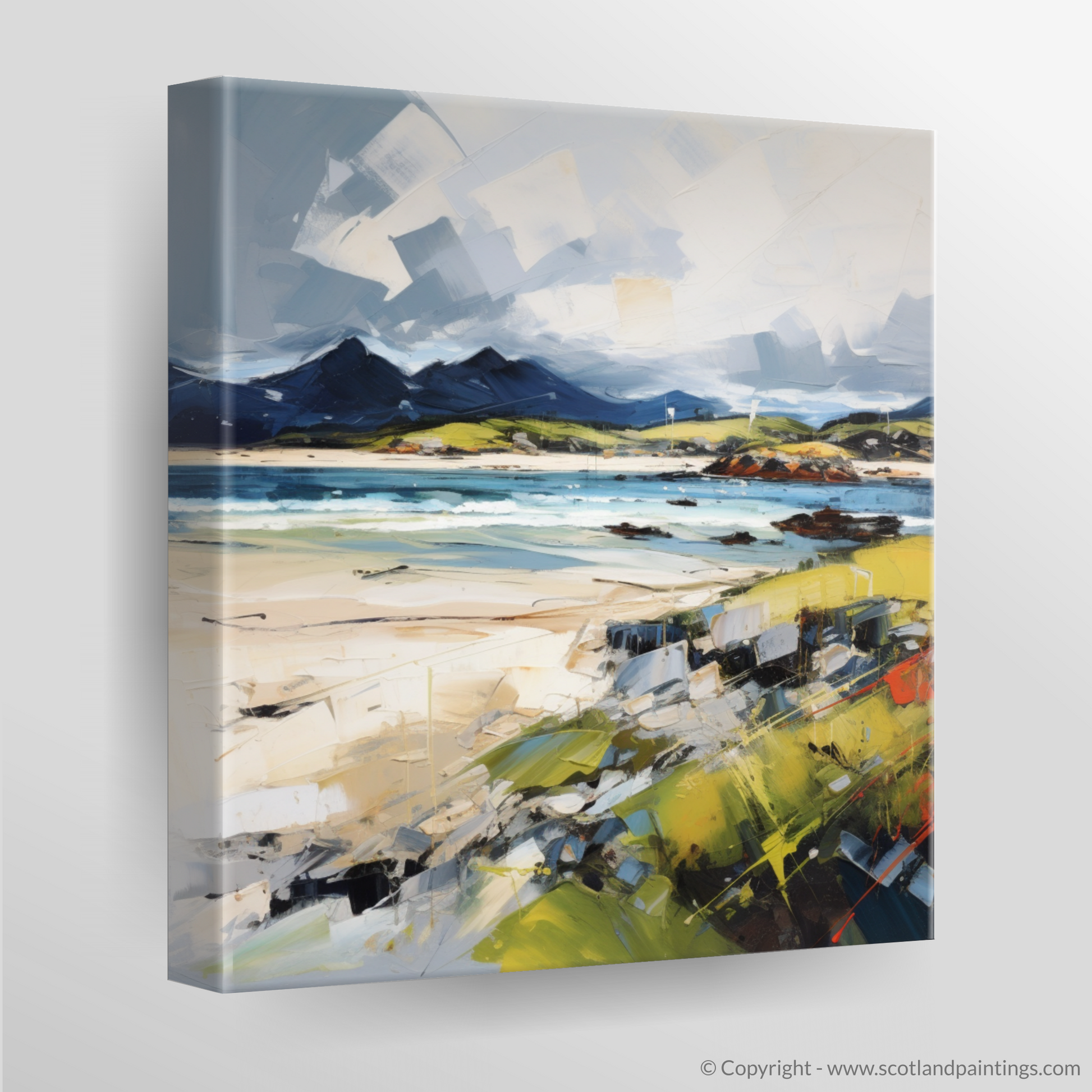 Canvas Print of Camusdarach Beach, Arisaig