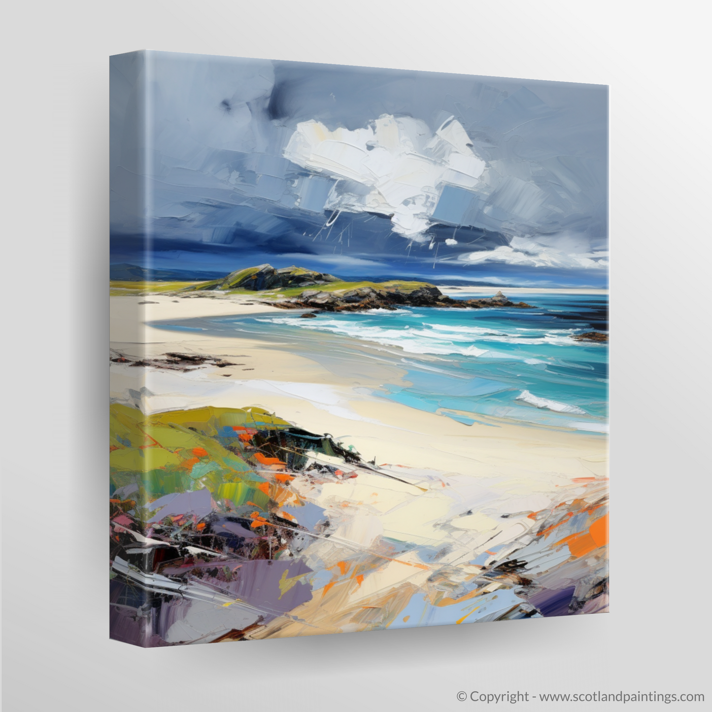 Canvas Print of Camusdarach Beach, Arisaig