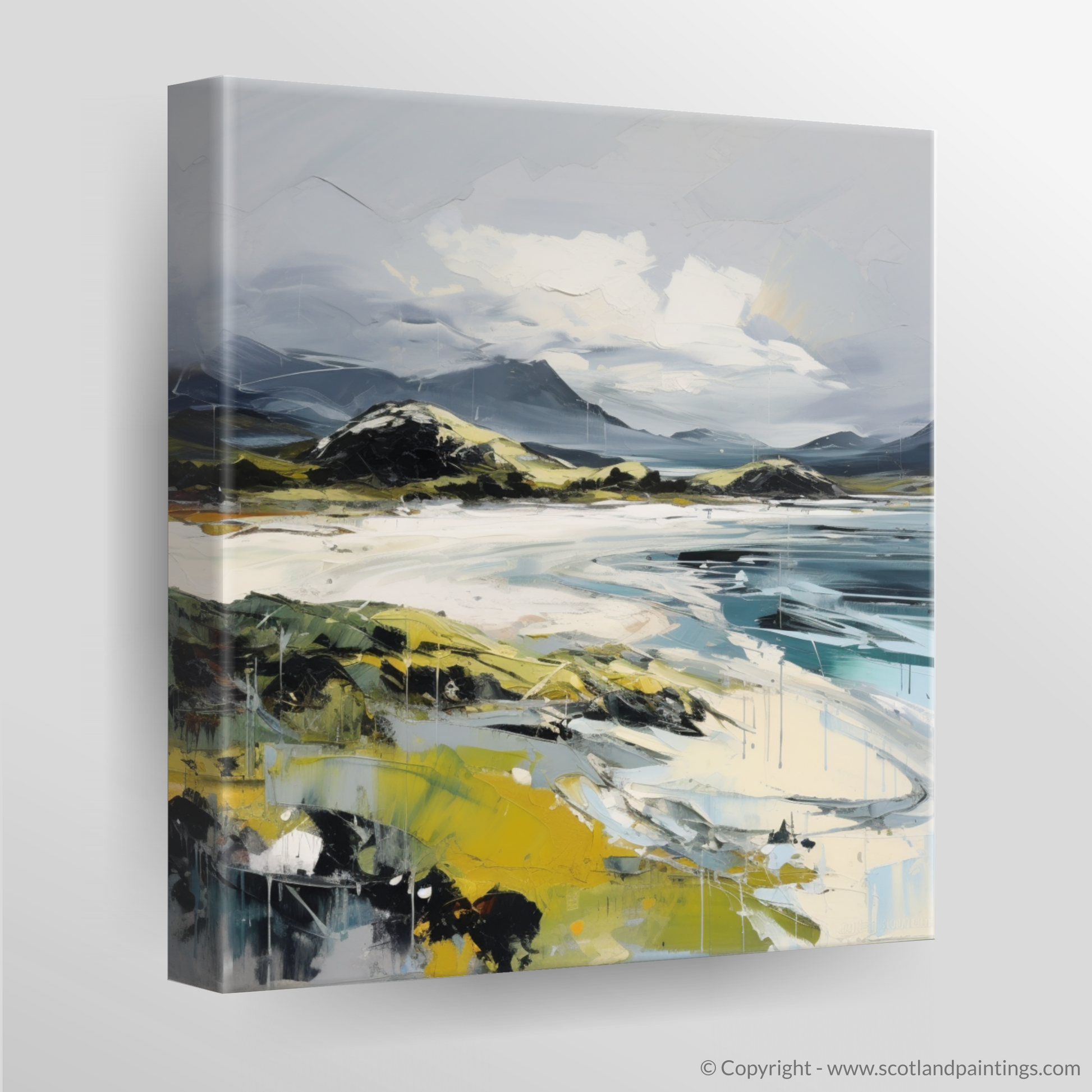 Canvas Print of Camusdarach Beach, Arisaig