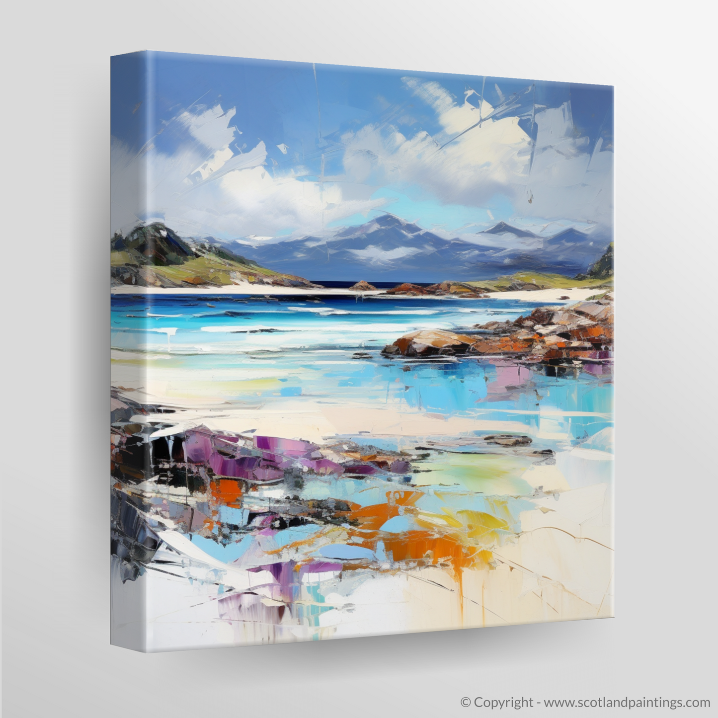 Canvas Print of Camusdarach Beach, Arisaig