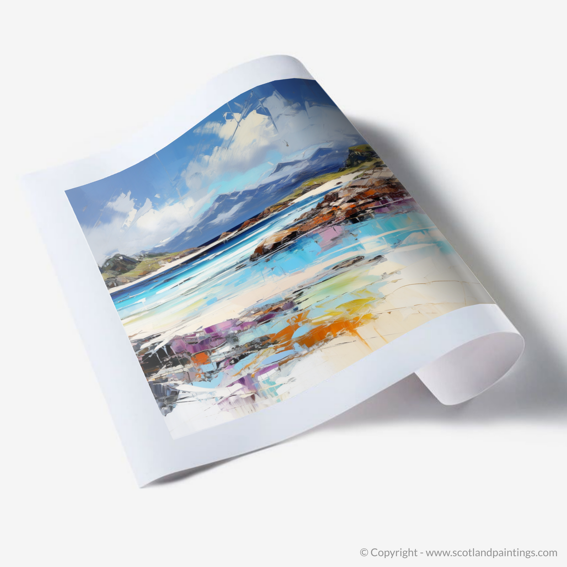 Art Print of Camusdarach Beach, Arisaig