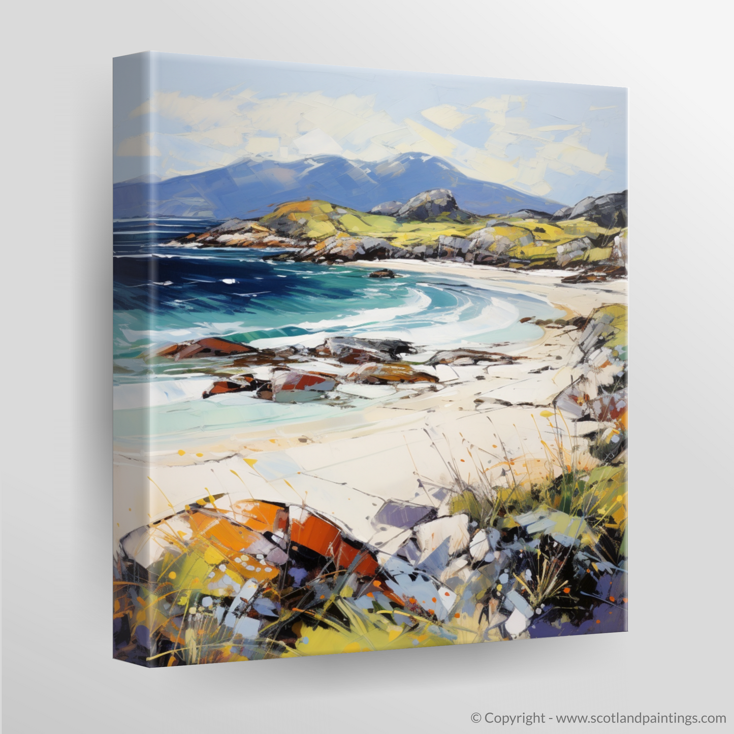 Canvas Print of Camusdarach Beach, Arisaig