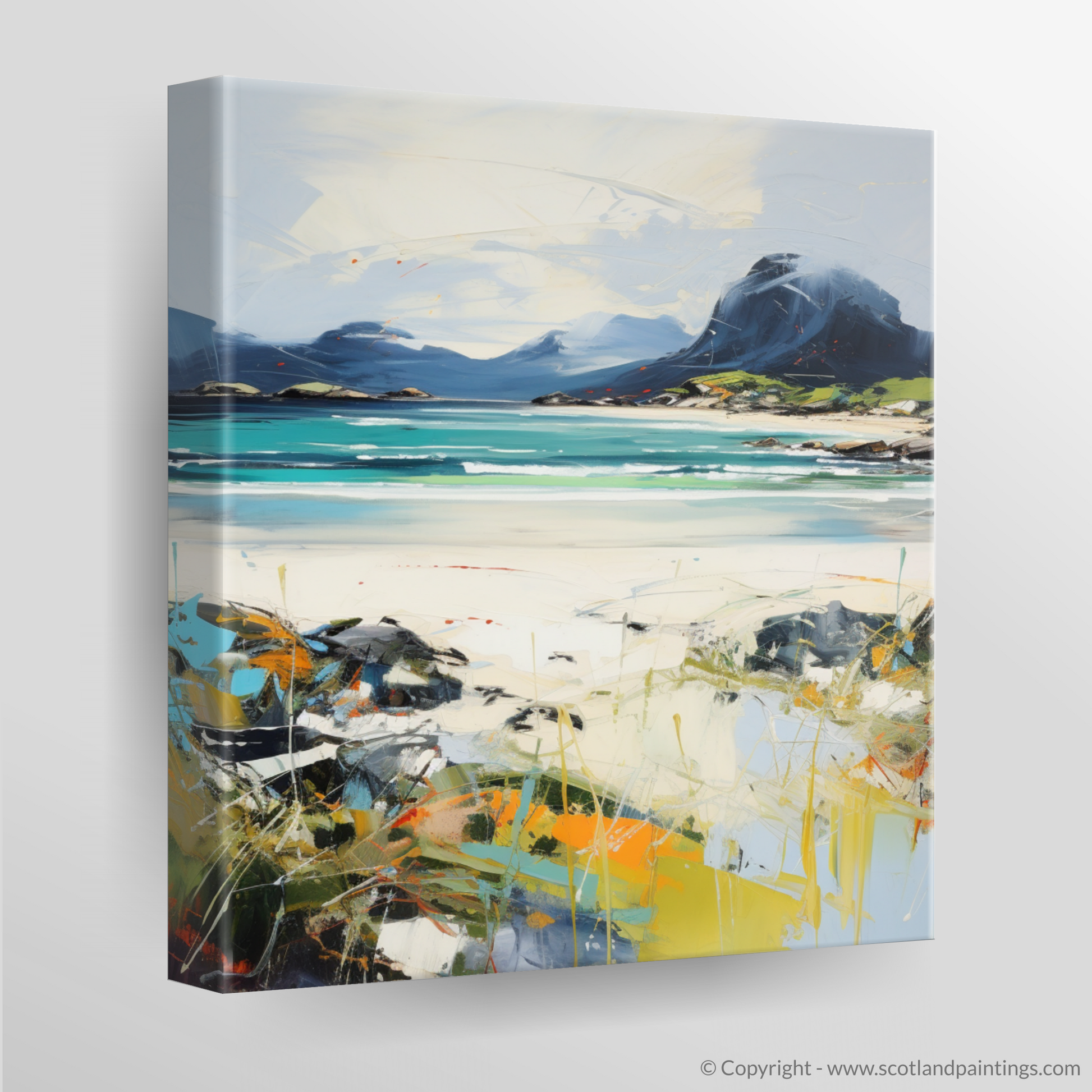 Canvas Print of Camusdarach Beach, Arisaig