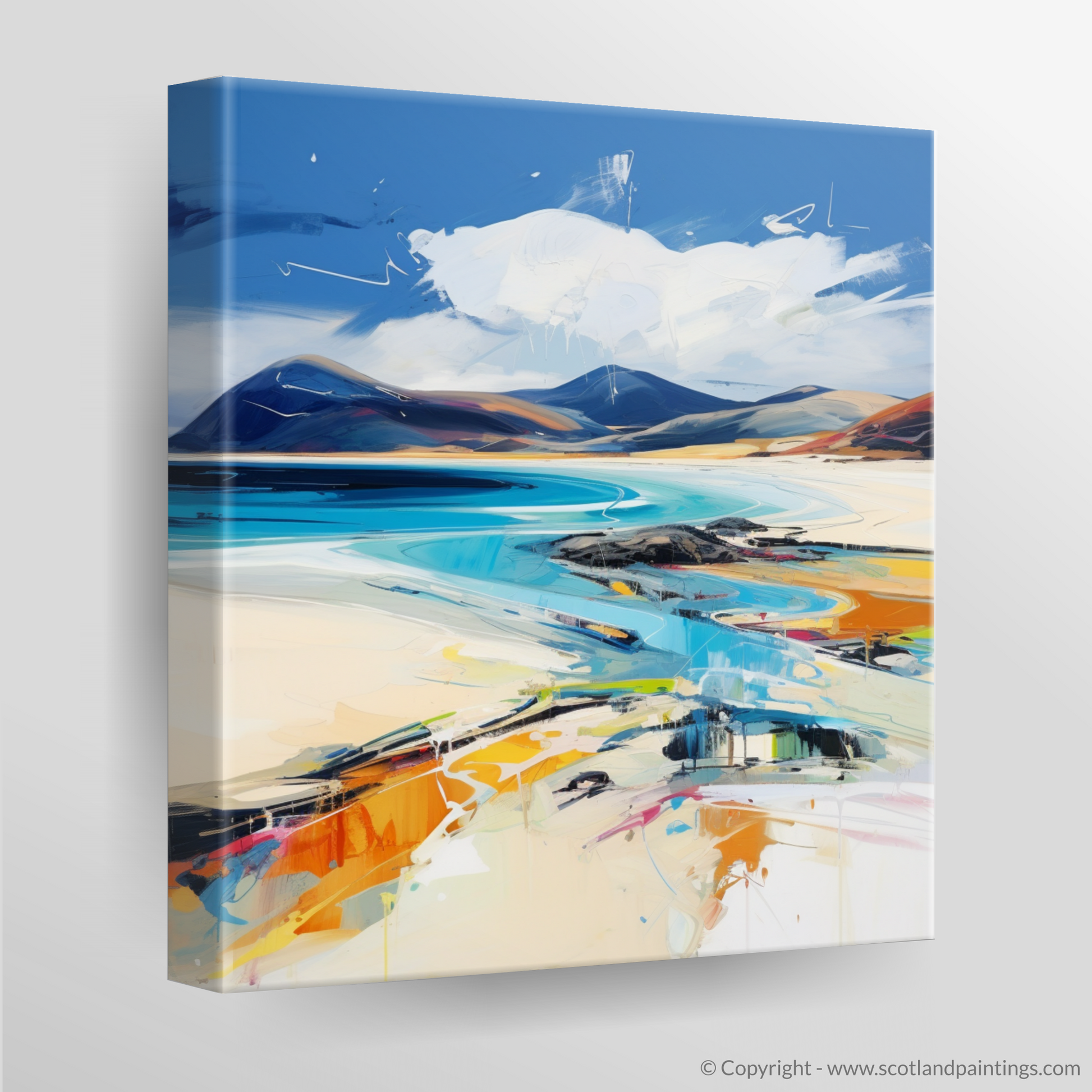 Canvas Print of Luskentyre Beach, Isle of Harris