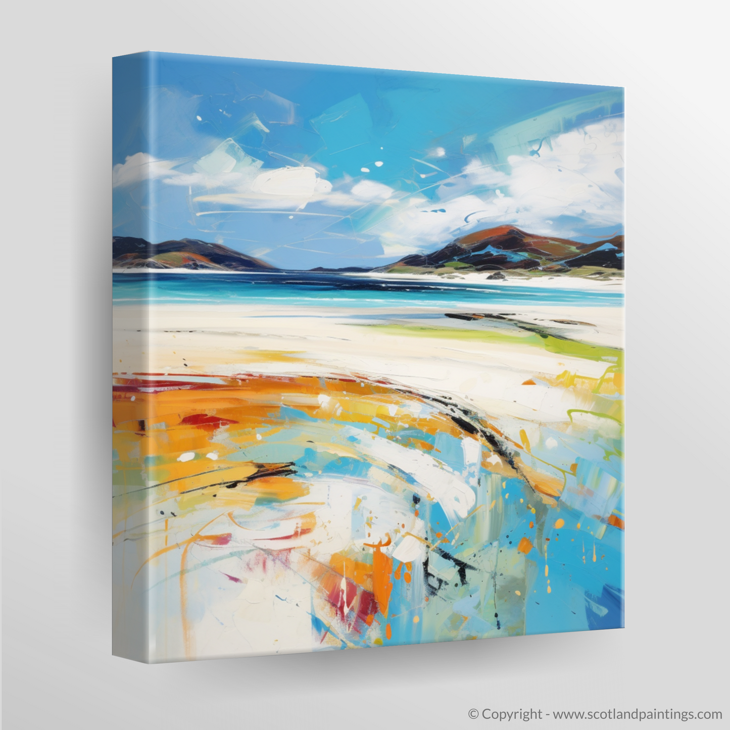 Canvas Print of Luskentyre Beach, Isle of Harris