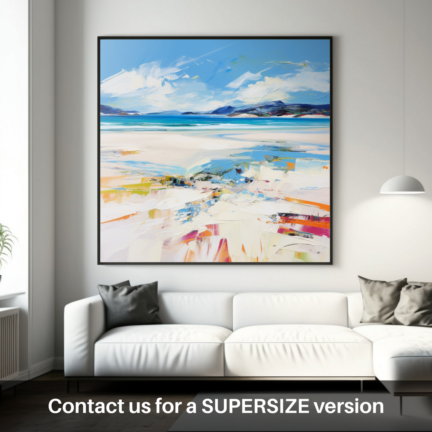 Huge supersize print of Luskentyre Beach, Isle of Harris