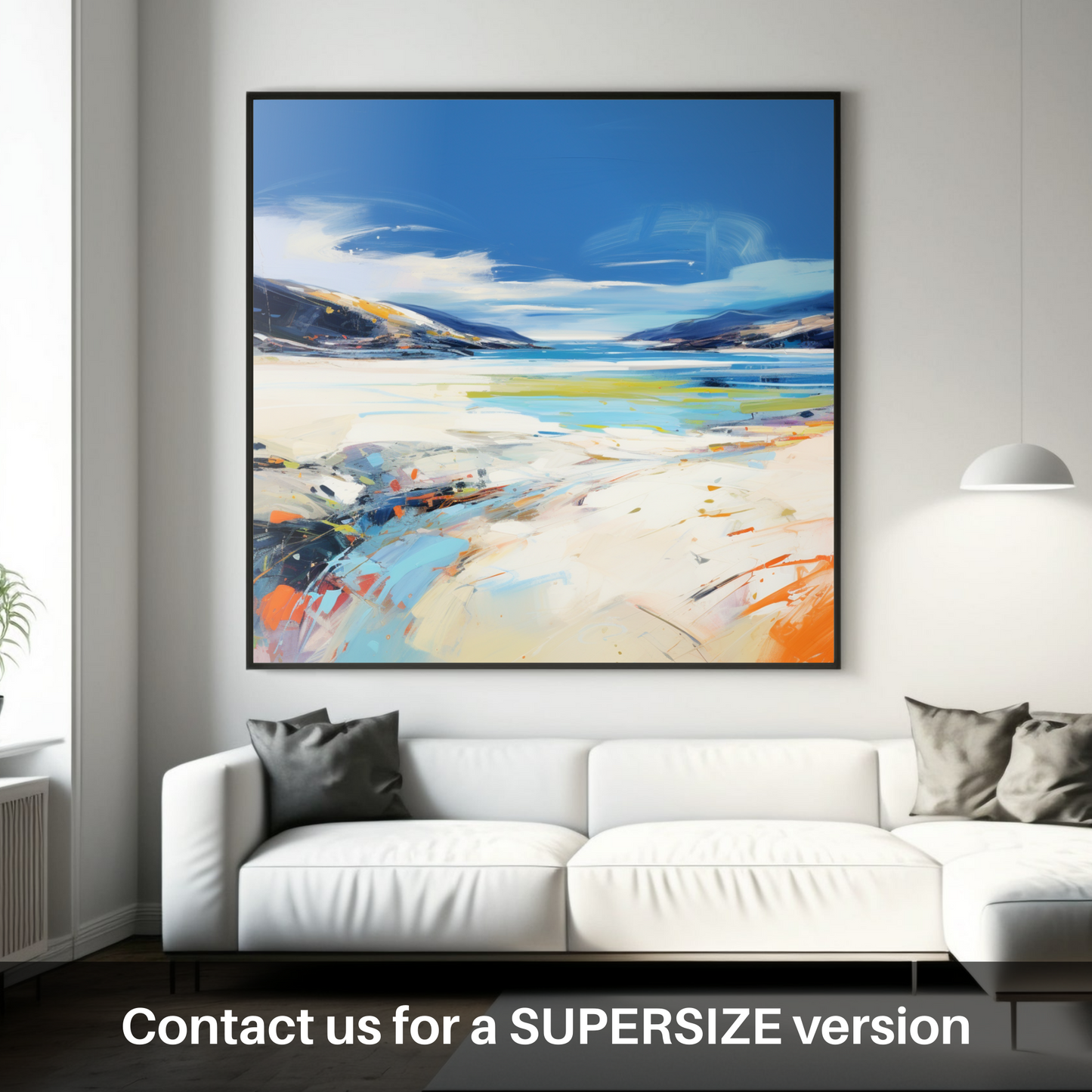 Huge supersize print of Luskentyre Beach, Isle of Harris