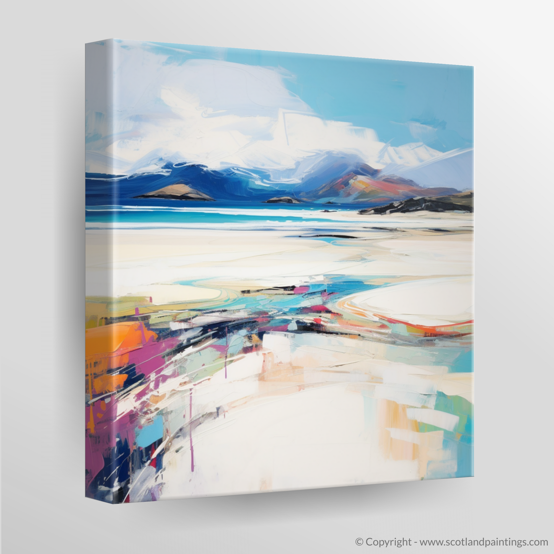 Canvas Print of Luskentyre Sands, Isle of Lewis