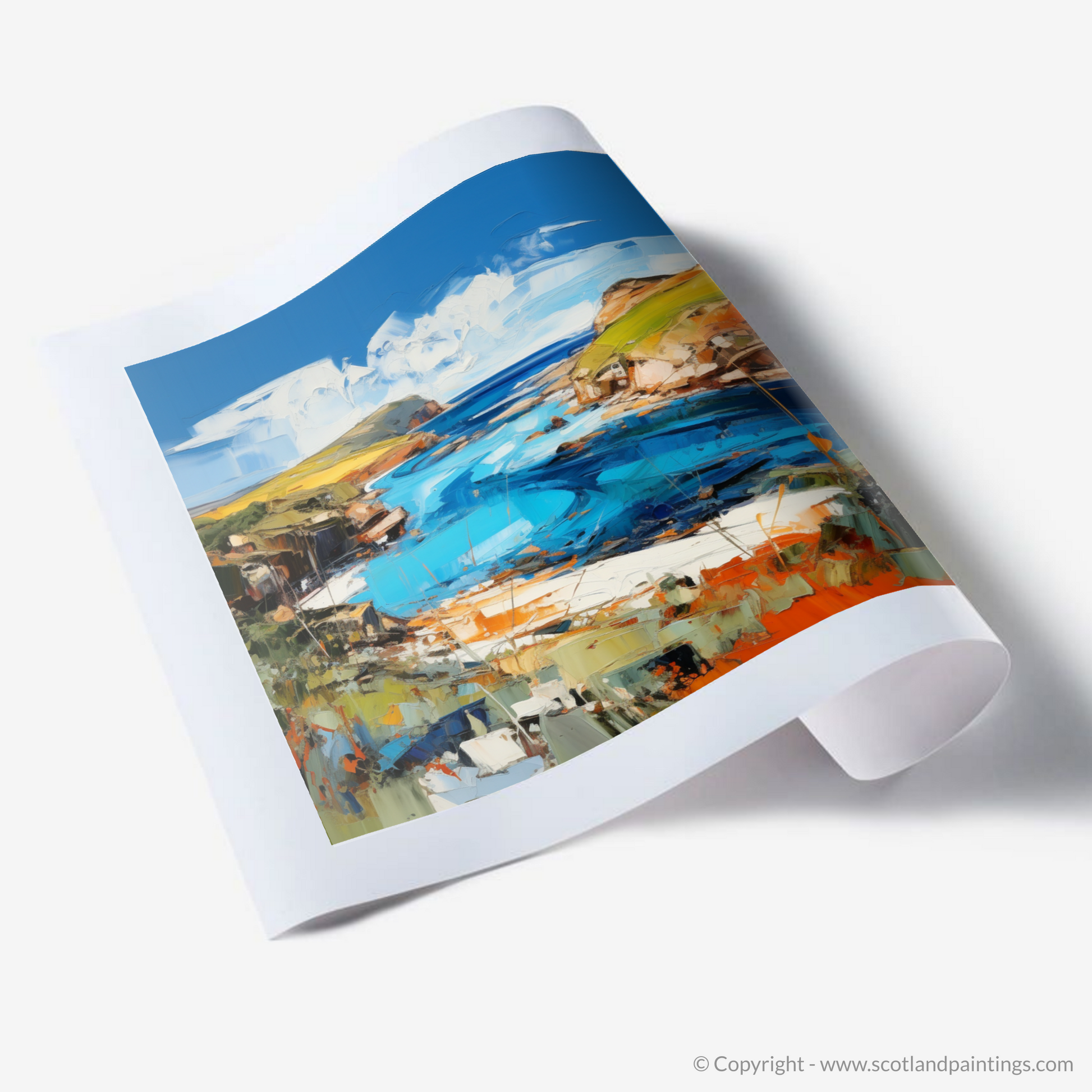 Art Print of Scourie Bay, Sutherland