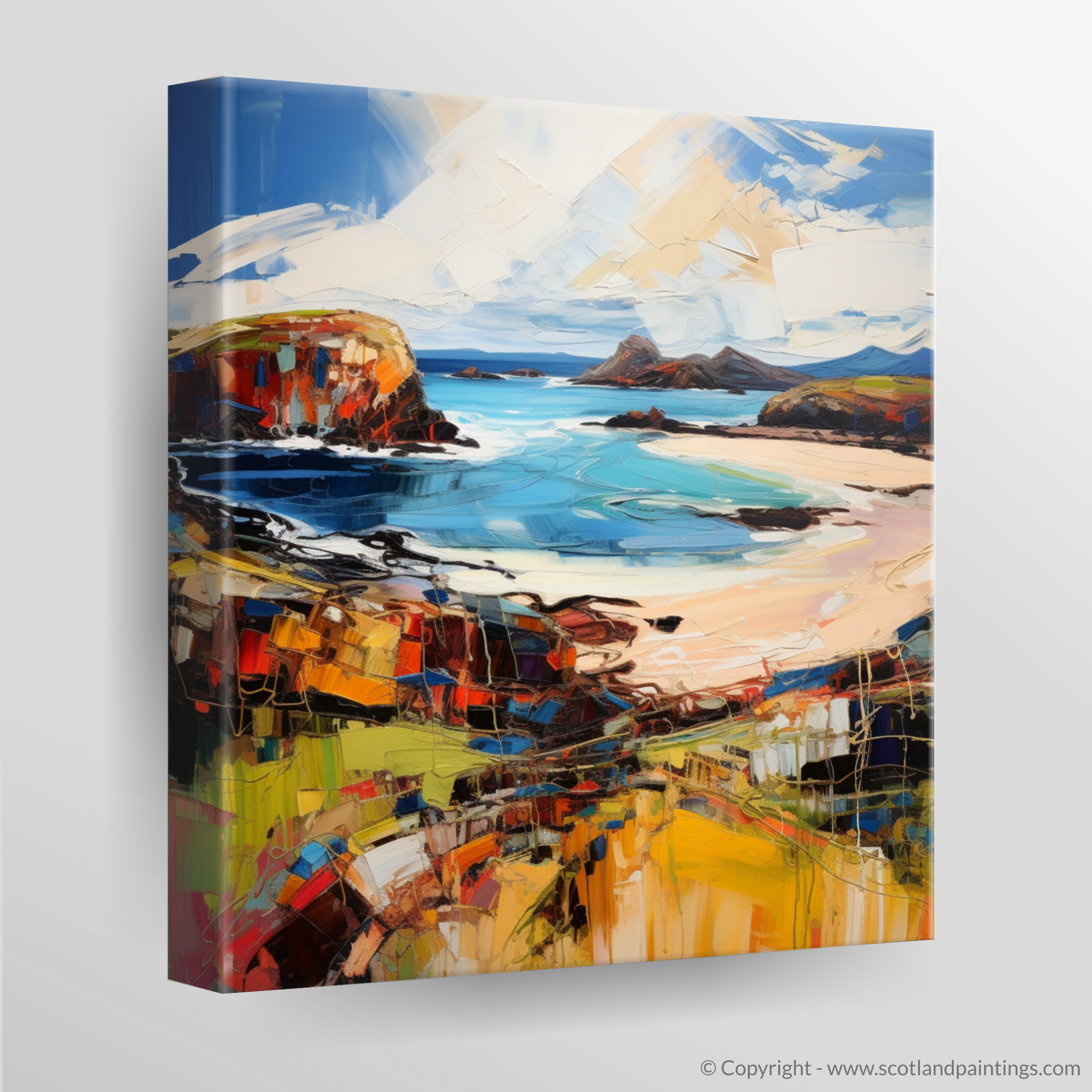 Canvas Print of Scourie Bay, Sutherland