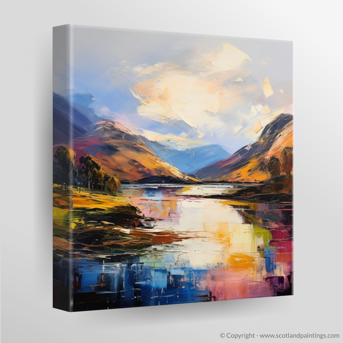 Canvas Print of Loch Ness, Highlands