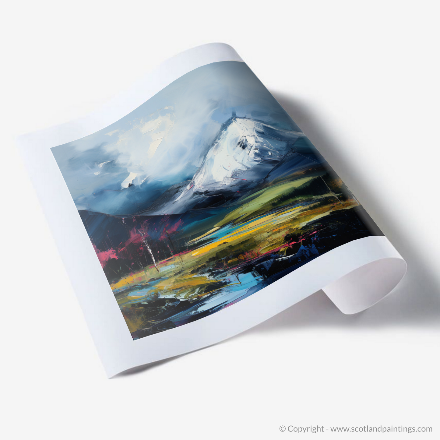 Art Print of Meall Corranaich