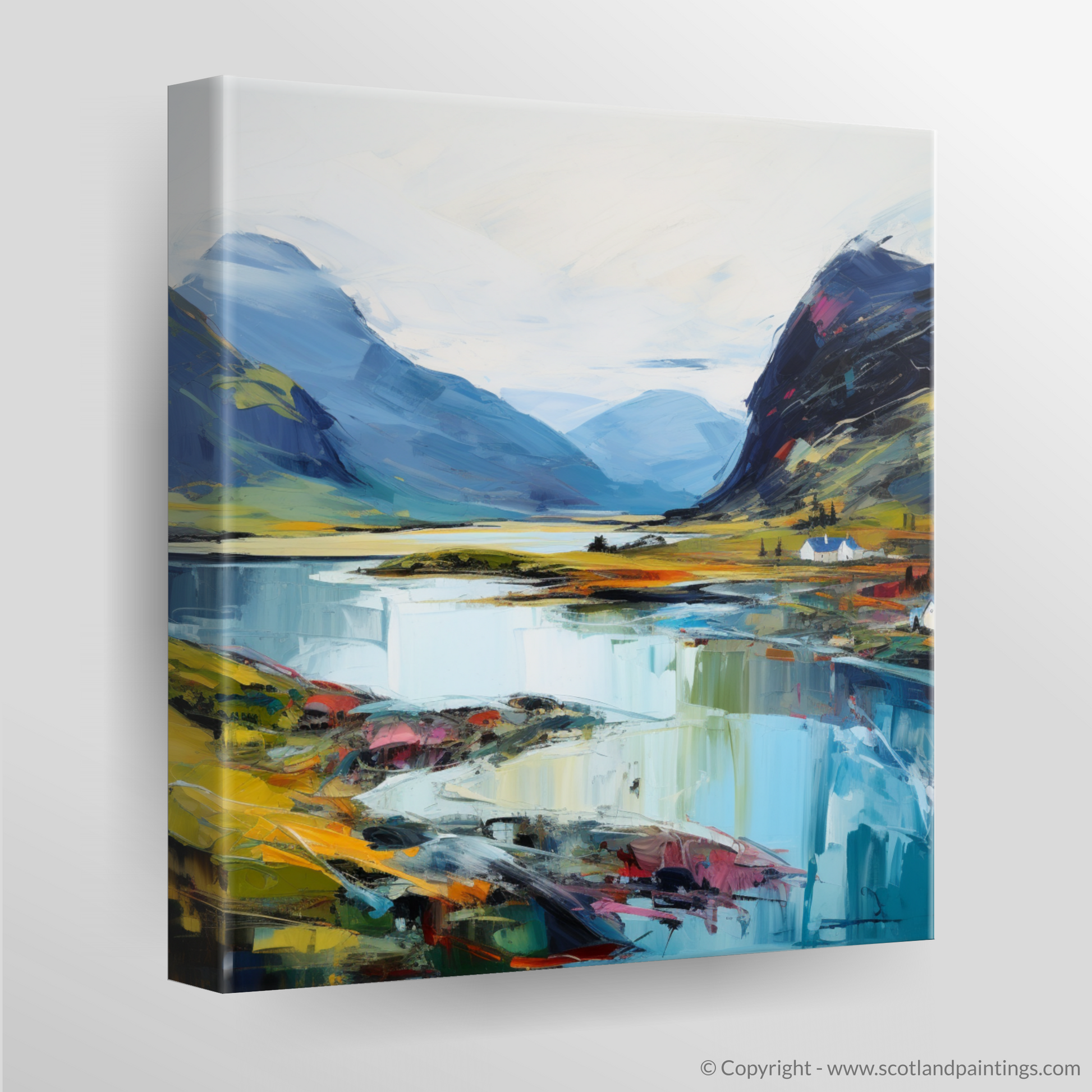 Canvas Print of Loch Glencoul, Sutherland