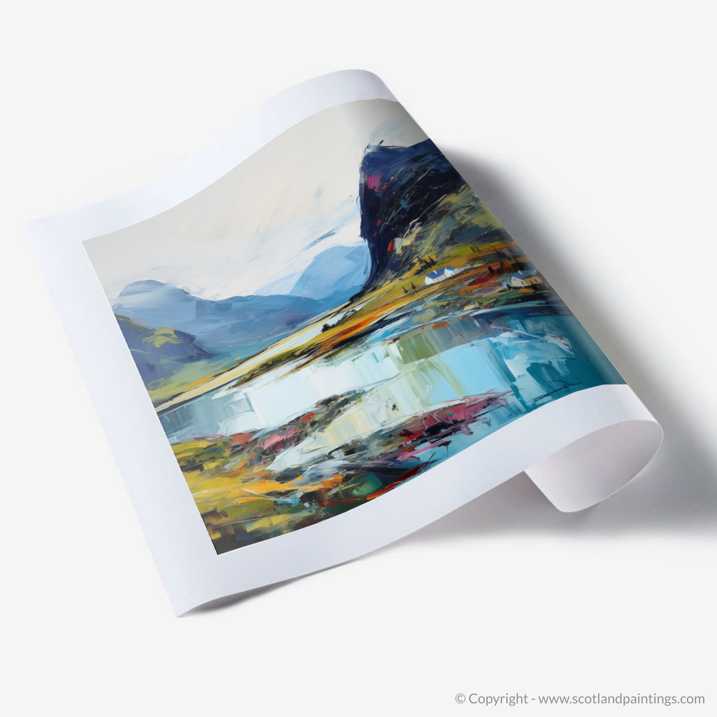 Art Print of Loch Glencoul, Sutherland