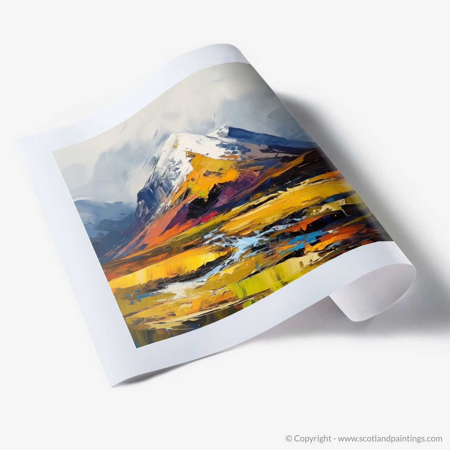 Art Print of Meall nan Tarmachan