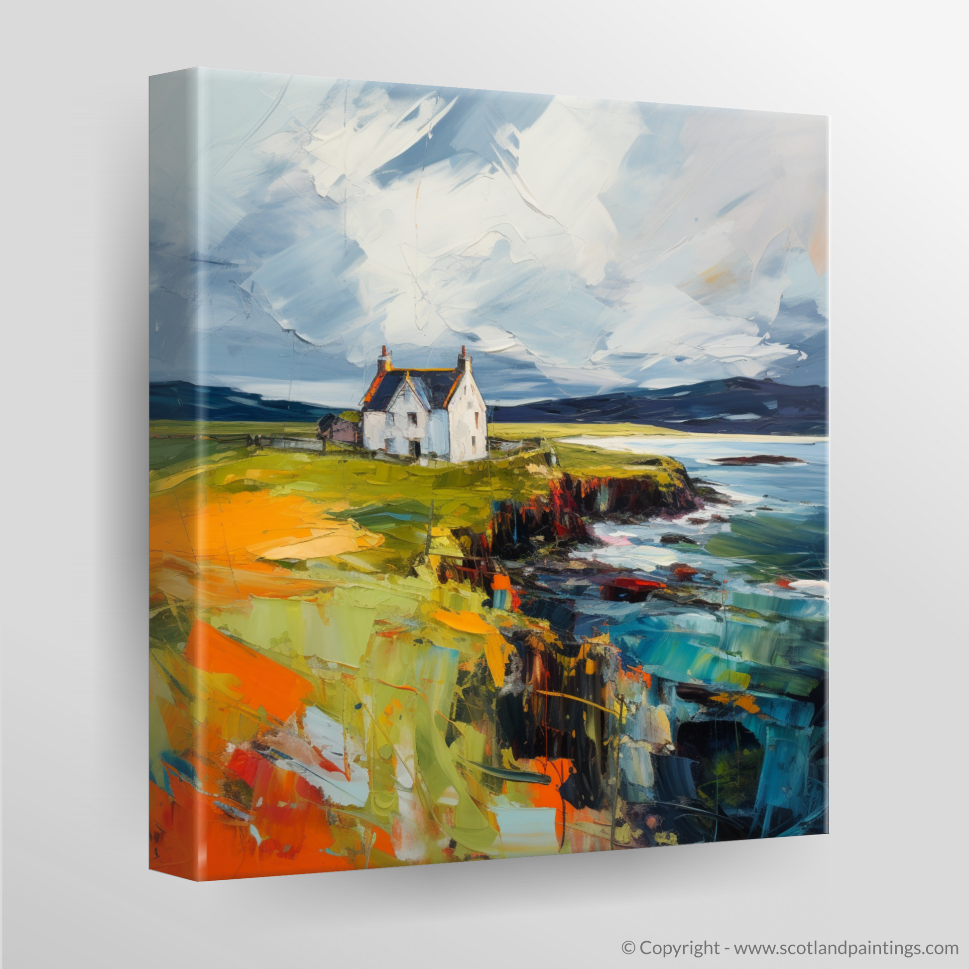 Canvas Print of Orkney, North of mainland Scotland