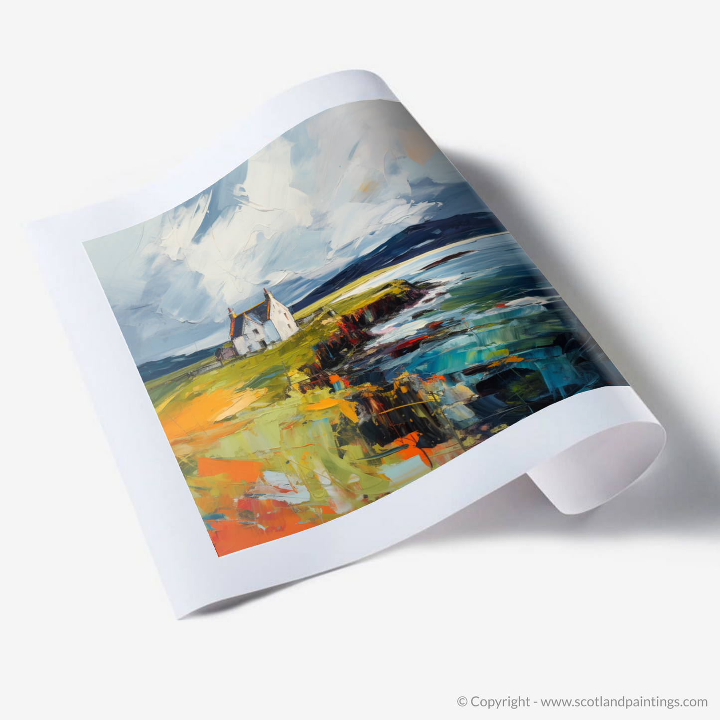 Art Print of Orkney, North of mainland Scotland