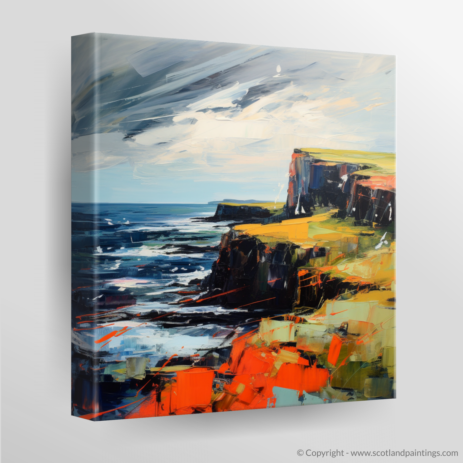 Canvas Print of Orkney, North of mainland Scotland