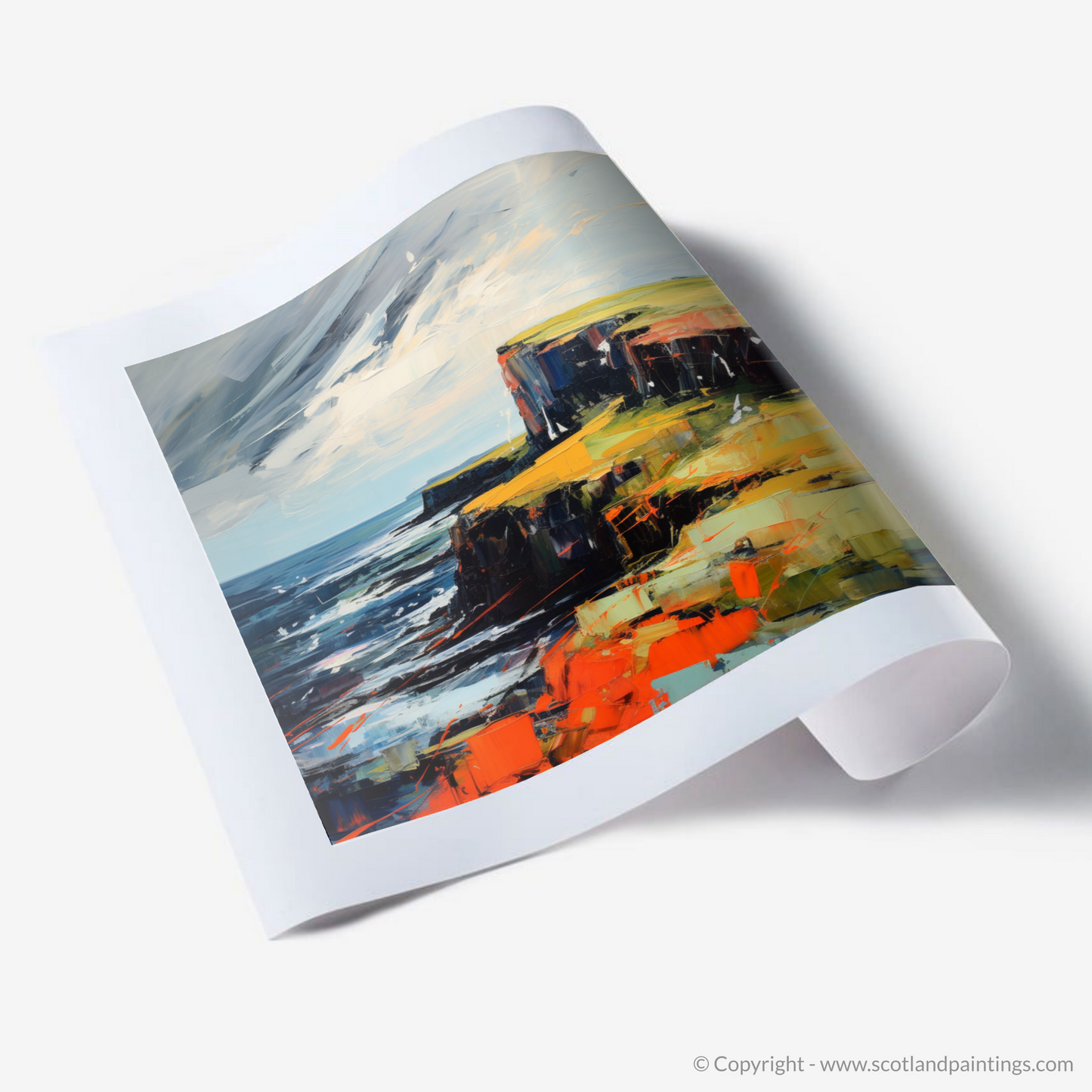 Art Print of Orkney, North of mainland Scotland