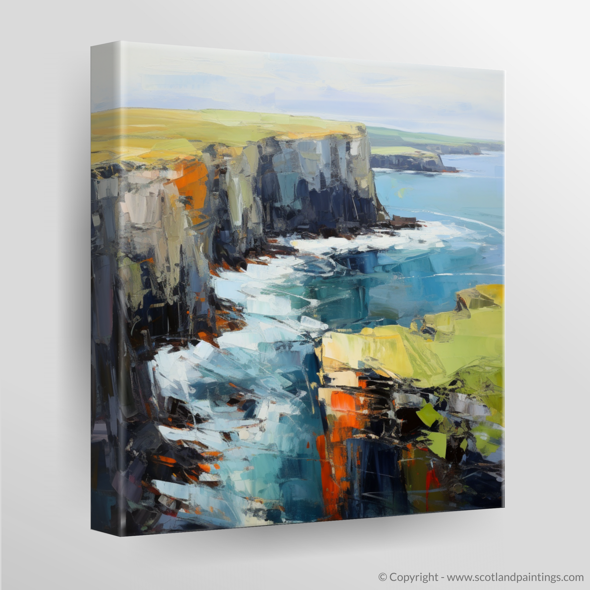 Canvas Print of Orkney, North of mainland Scotland