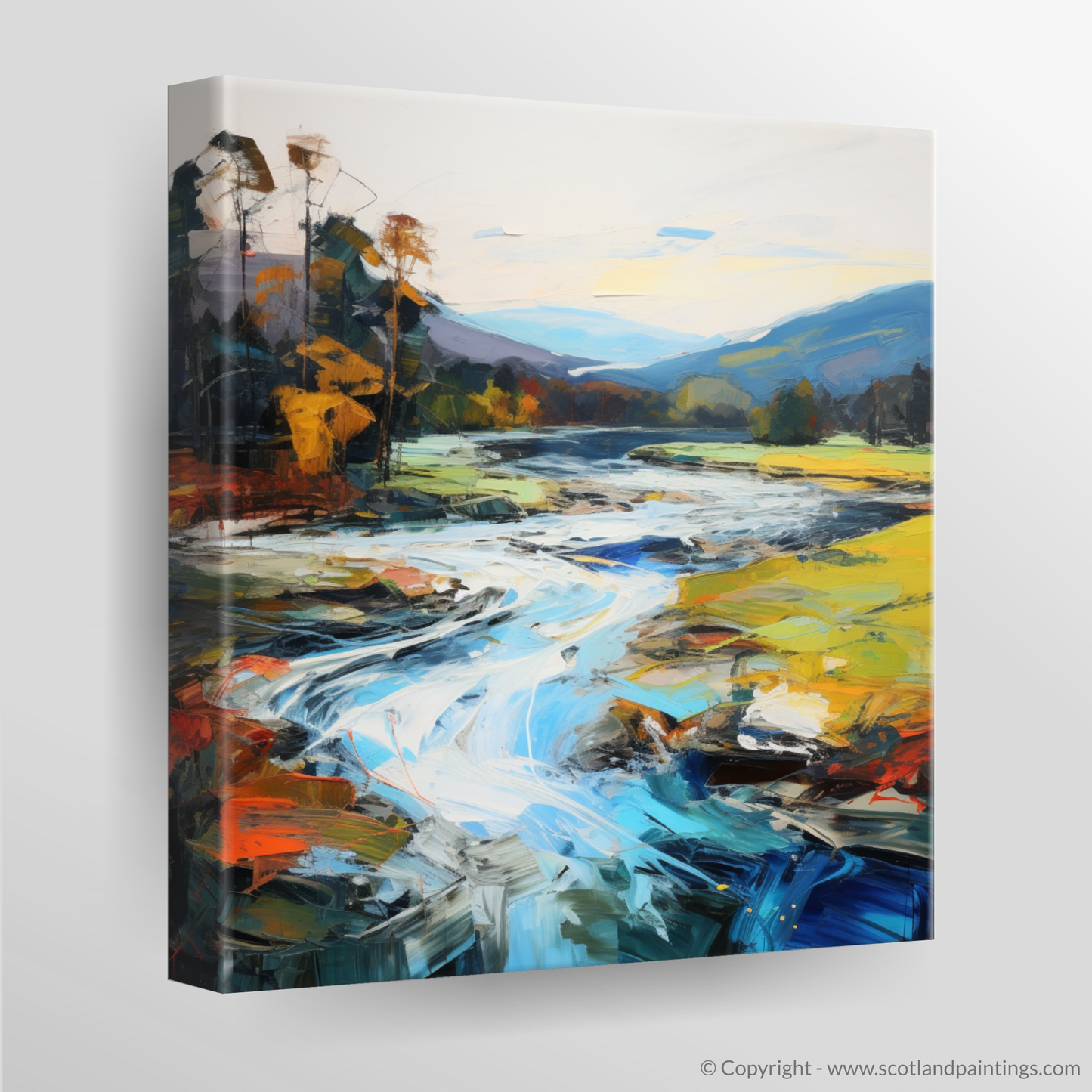 Canvas Print of River Tay, Perthshire