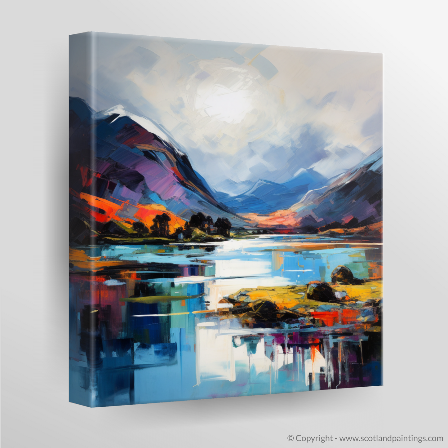 Canvas Print of Loch Shiel, Highlands